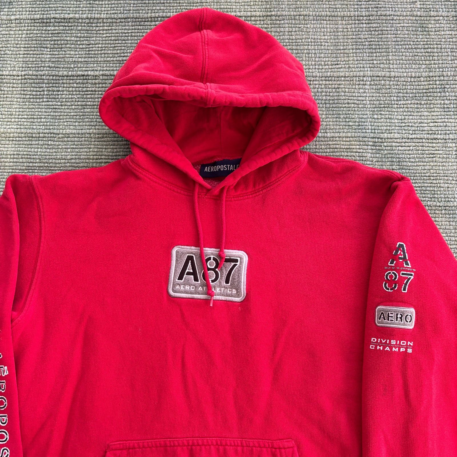 Aeropostale Vintage red aeropostale baggy hoodie size large Size US L / EU 52-54 / 3 - 2 Thumbnail