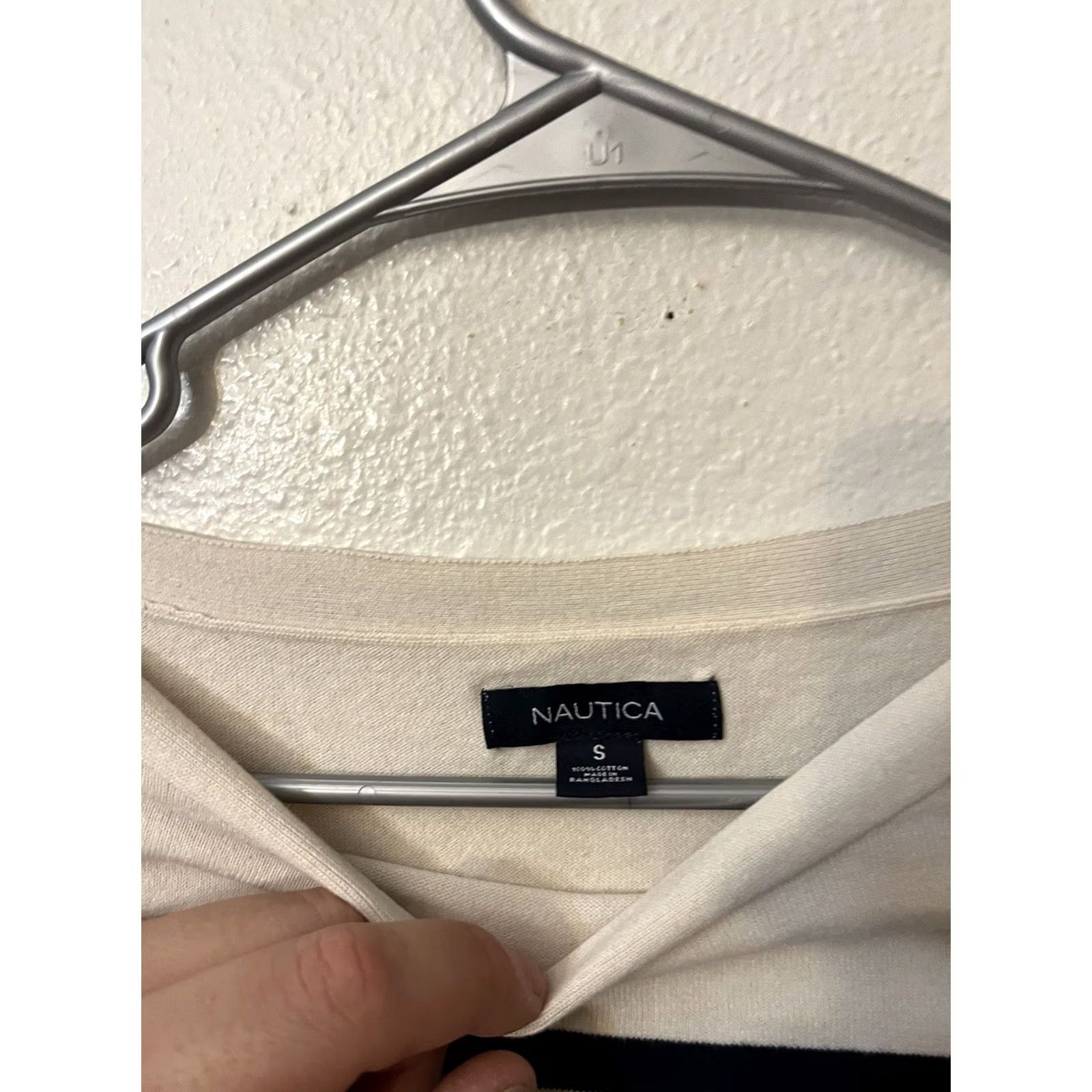 Nautica Nautica striped top white boat sleeve Long Womens Small size Size S / US 4 / IT 40 - 3 Thumbnail