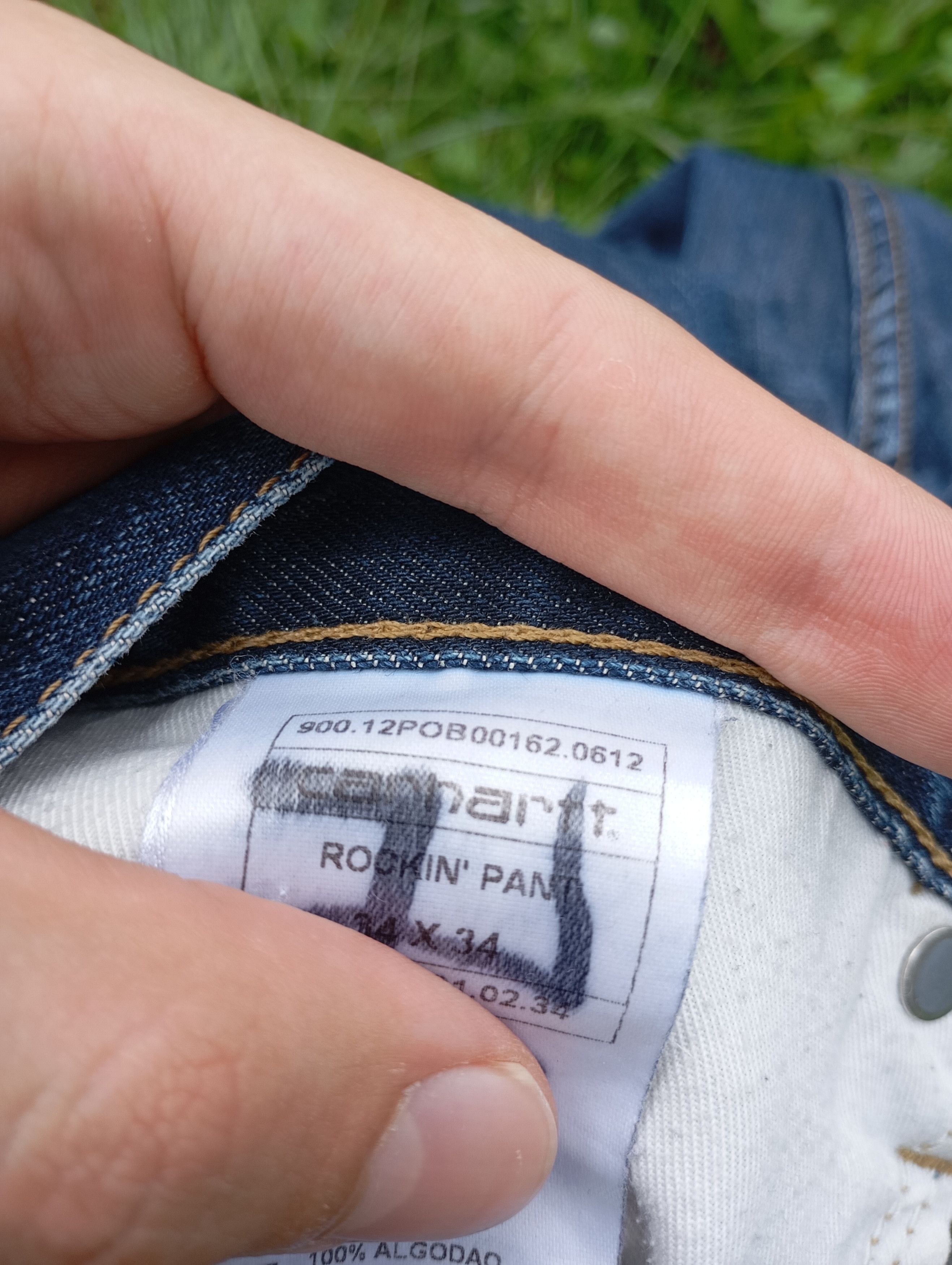 Carhartt × Vintage Vintage Carhartt Y2K Rockin Pant denim jeans Size US 34 / EU 50 - 7 Thumbnail