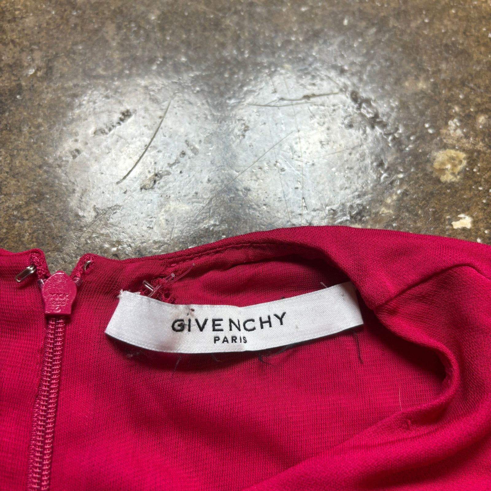 Givenchy Givenchy Side Ruched A Line Shirt Dress Women's 42 Size L / US 10 / IT 46 - 4 Thumbnail