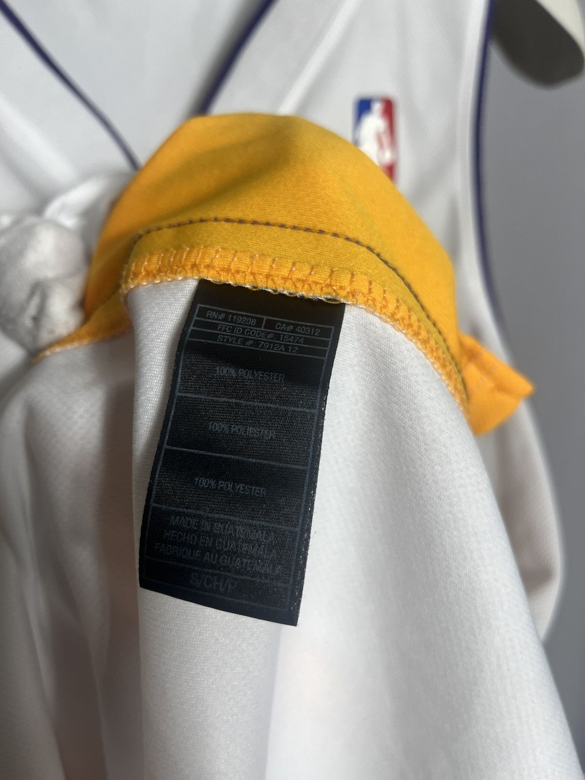 Adidas Adidas 2013 Dwight Howard #12 White Los Angeles Lakers Jerse Size US S / EU 44-46 / 1 - 7 Thumbnail
