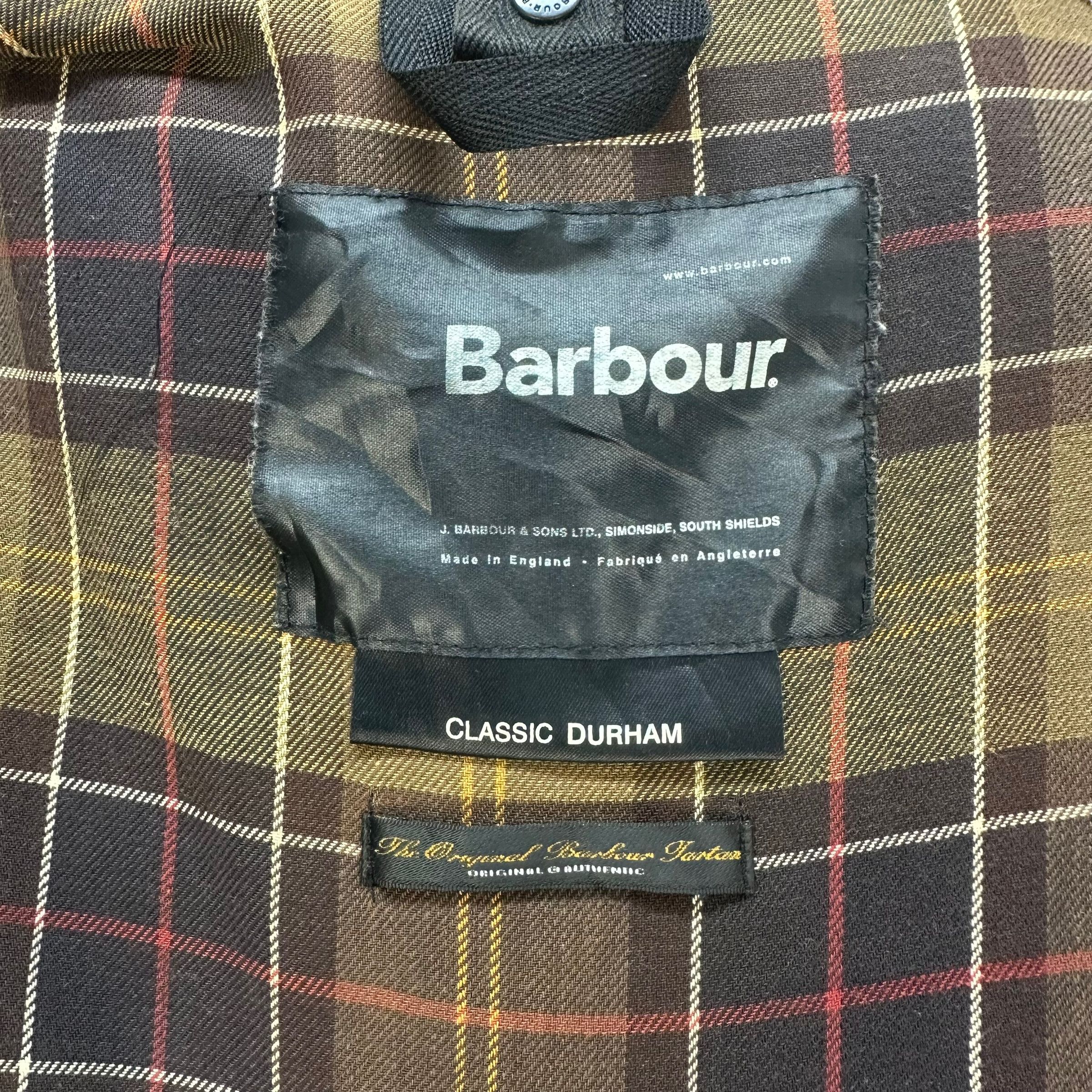 Barbour BARBOUR TARTAN LINED HOODED WAXED JACKET #8177-208 Size US M / EU 48-50 / 2 - 12 Thumbnail