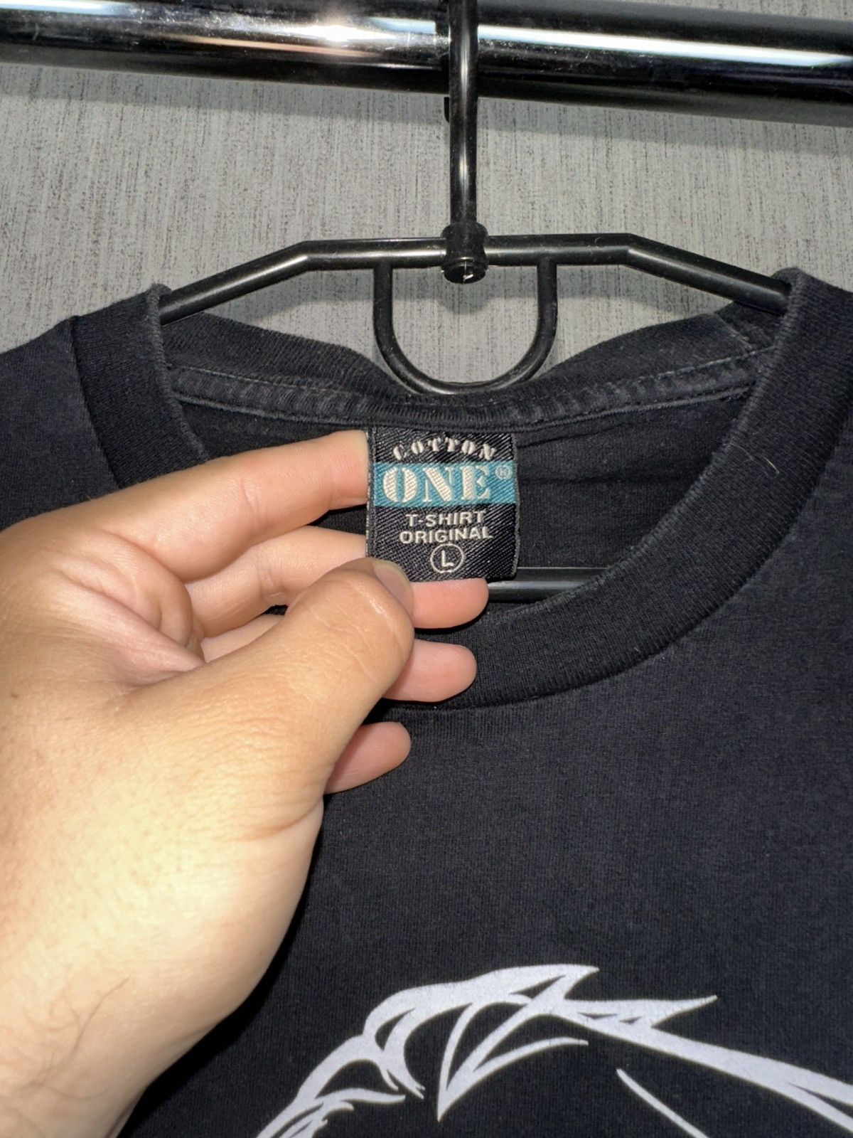 Anime × Vintage Vintage Death Note L Anime Black T shirt Tee Size US L / EU 52-54 / 3 - 6 Thumbnail