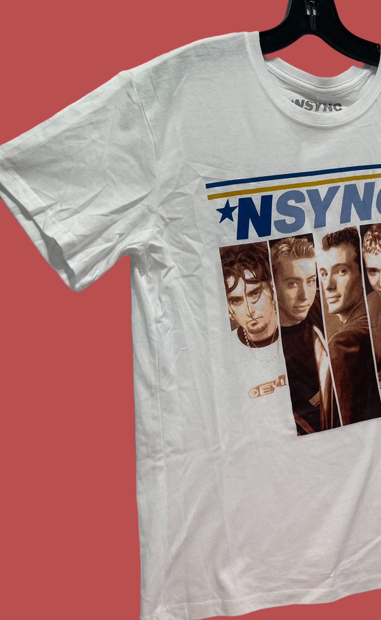 Other NSYNC - Men's Adult Short Sleeves T-Shirt - Graphic Tee - Wh Size US L / EU 52-54 / 3 - 11 Thumbnail
