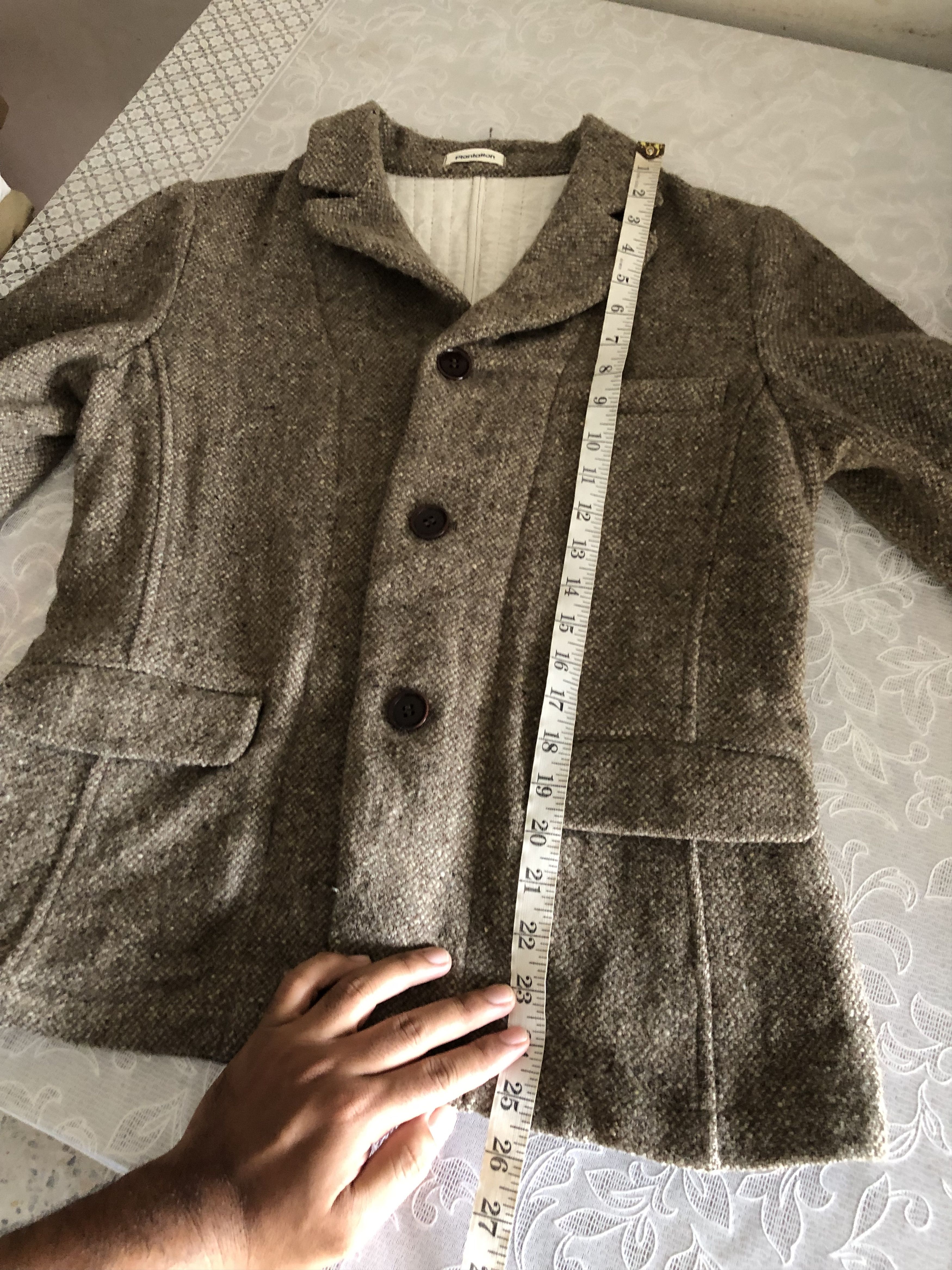 Issey Miyake Issey Miyake Plantation Vintage Style Wool Jacket Size M / US 6-8 / IT 42-44 - 16 Thumbnail