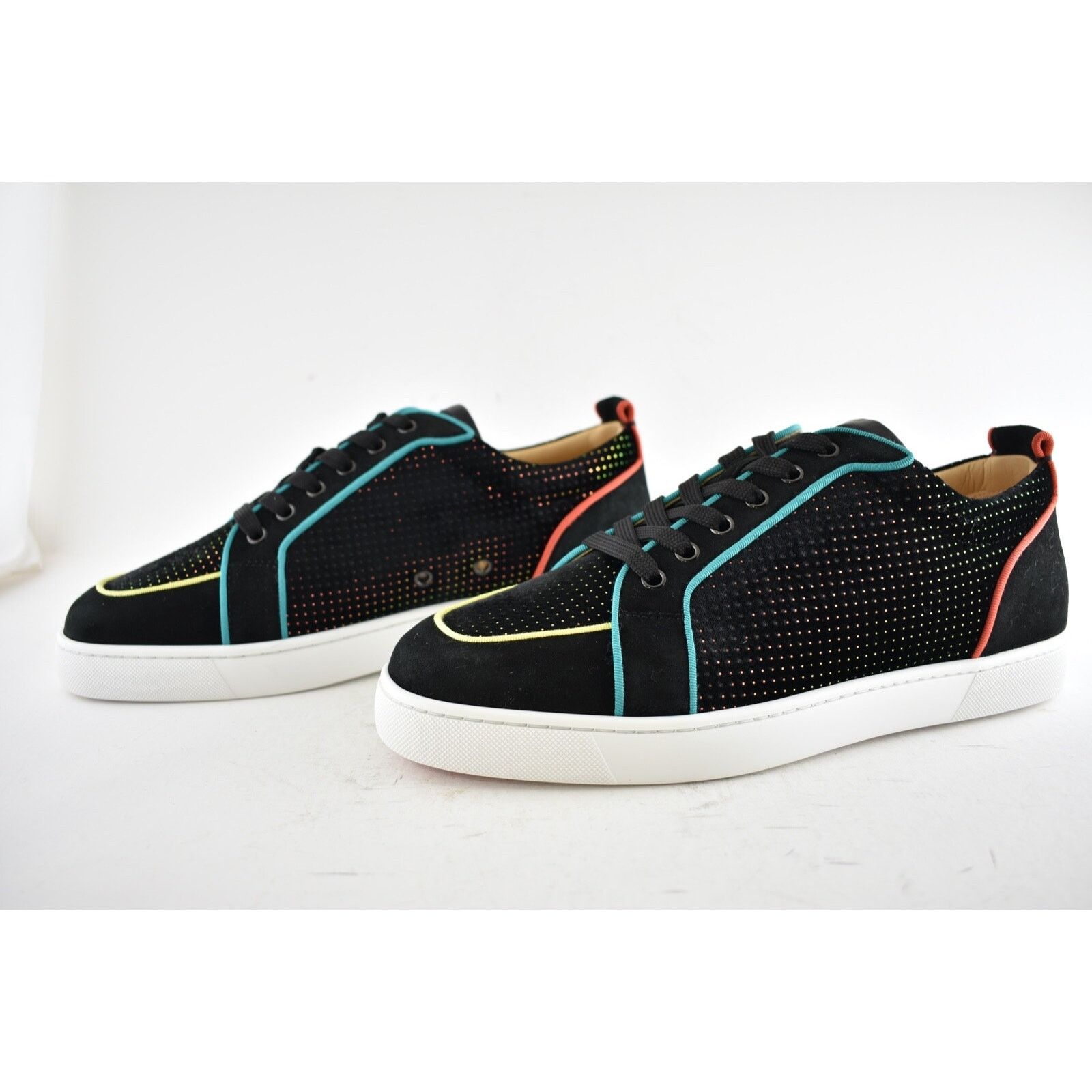 Christian Louboutin Christian Louboutin Mens Rantulow Orlato Flat Black Multi Size US 12 / EU 45 - 7 Thumbnail