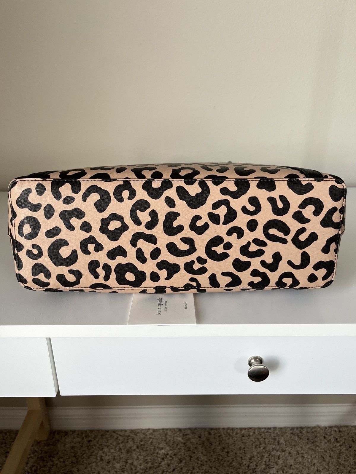 Kate Spade Kate Spade Cara Graphic Leopard large tote Size ONE SIZE - 4 Thumbnail