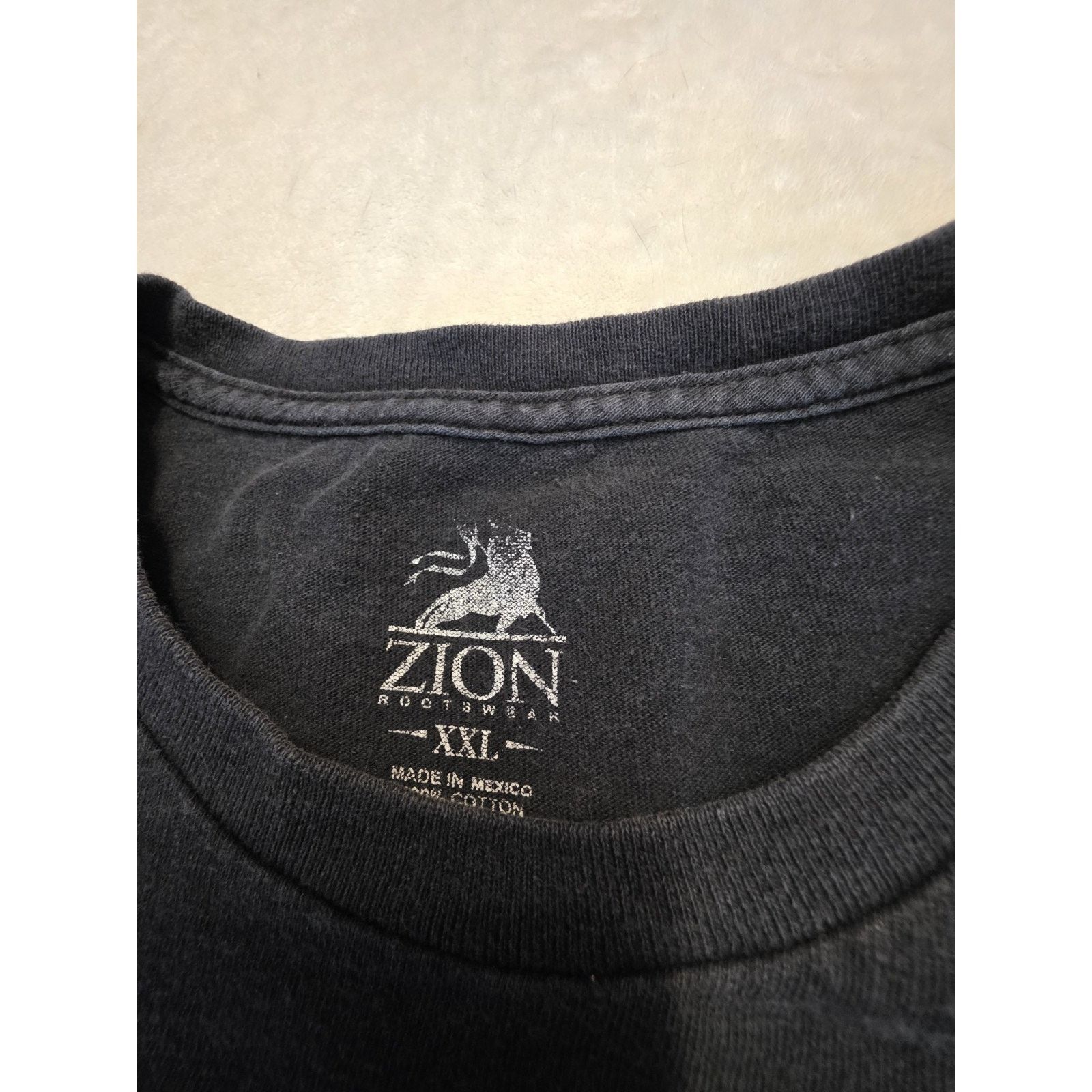 Bob Marley Bob Marley Zion Men's Black Short Sleeve T-Shirt Size 2XL Size US XXL / EU 58 / 5 - 3 Thumbnail