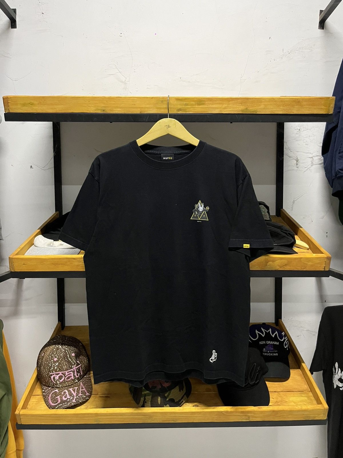 Huf HUFXFR2 Moon Chaster TT Tee Size US XL / EU 56 / 4 - 2 Thumbnail