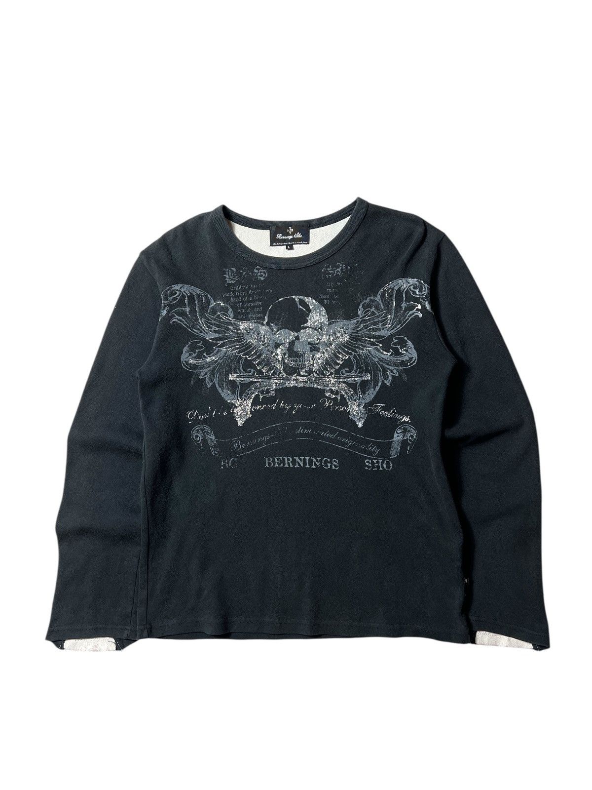 Japanese Brand Y2k Bernings Sho Skull Punk Seditionaries Shirt Size US L / EU 52-54 / 3 - 2 Thumbnail