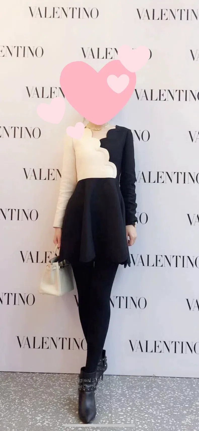 Valentino Valentino Black and white dress Size M / US 6-8 / IT 42-44 - 2 Thumbnail