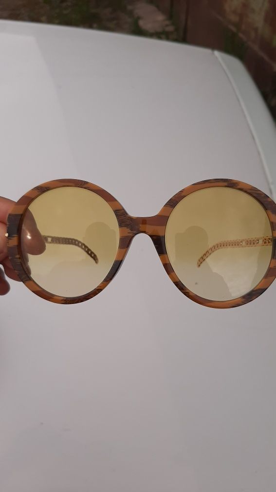 Gucci Gucci Havana Gold GG0726S Sunglasses Size ONE SIZE - 3 Thumbnail