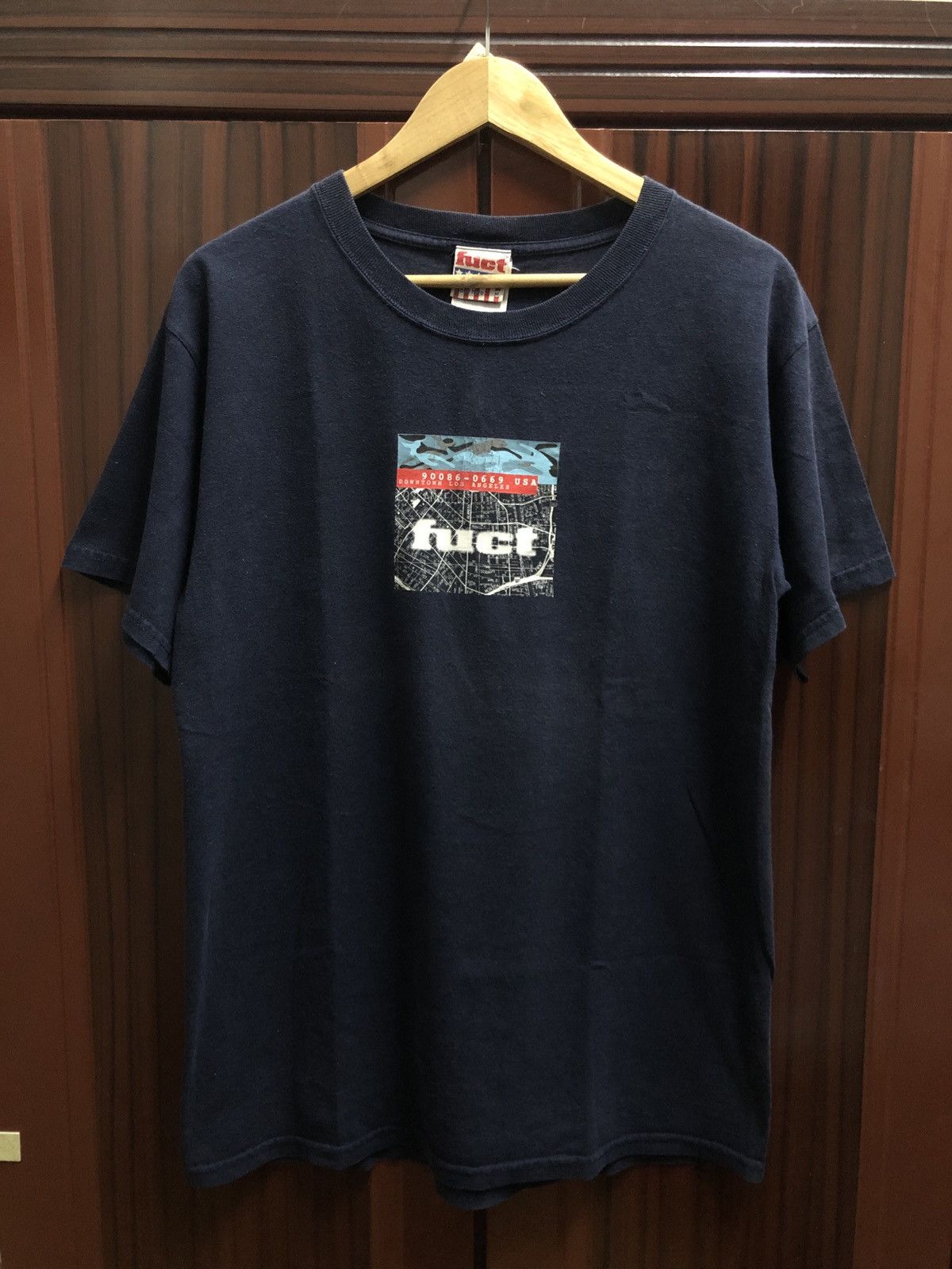 FUCT Vintage 90s FUCT Downtown Los Angeles City Map Tshirts Size US M / EU 48-50 / 2 - 1 Thumbnail