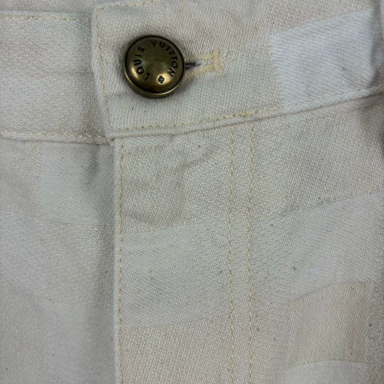 Louis Vuitton Louis Vuitton Plaid jacquard mid-rise straight leg jeans Size US 33 - 3 Thumbnail