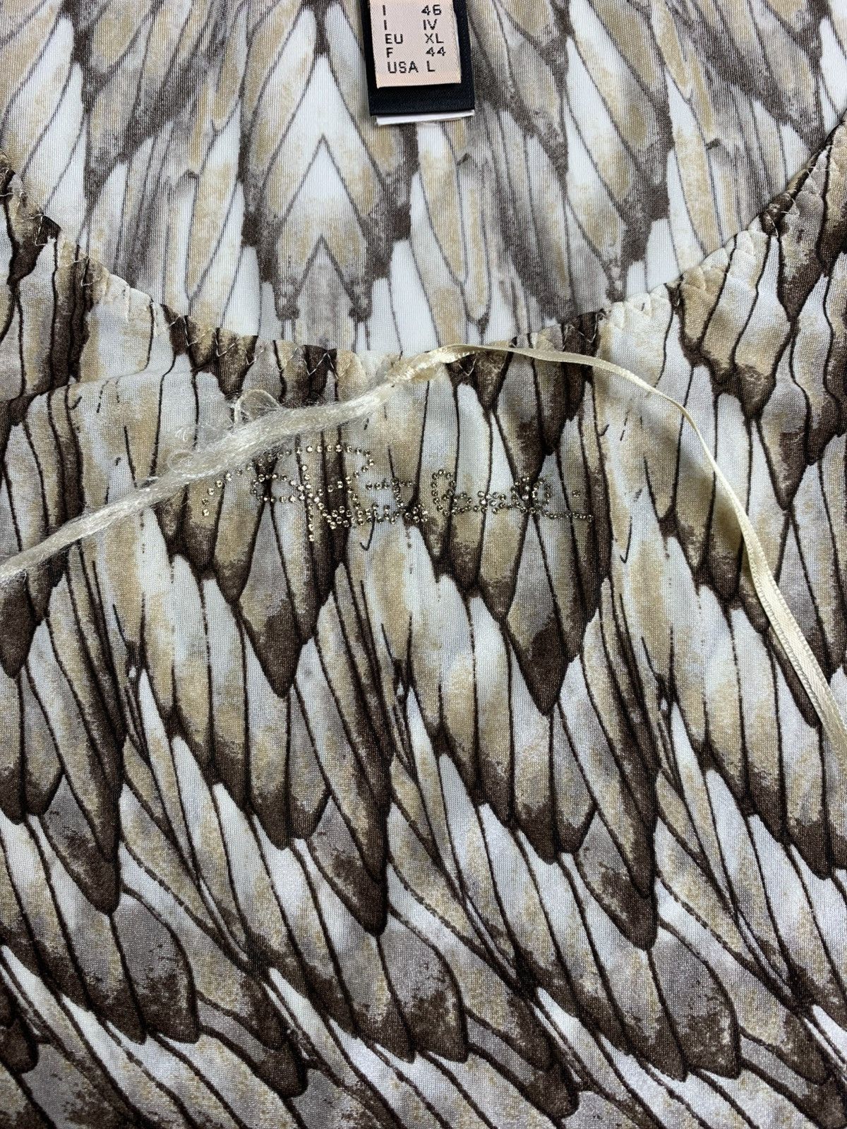 Roberto Cavalli Roberto Cavalli Feather Illusion Top Size L / US 10 / IT 46 - 3 Thumbnail