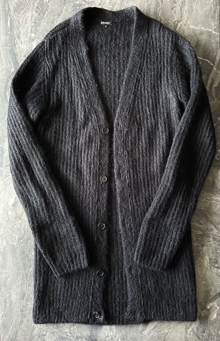 Ann Demeulemeester Oversized textured alpaca cardigan Size US S / EU 44-46 / 1 - 3 Thumbnail