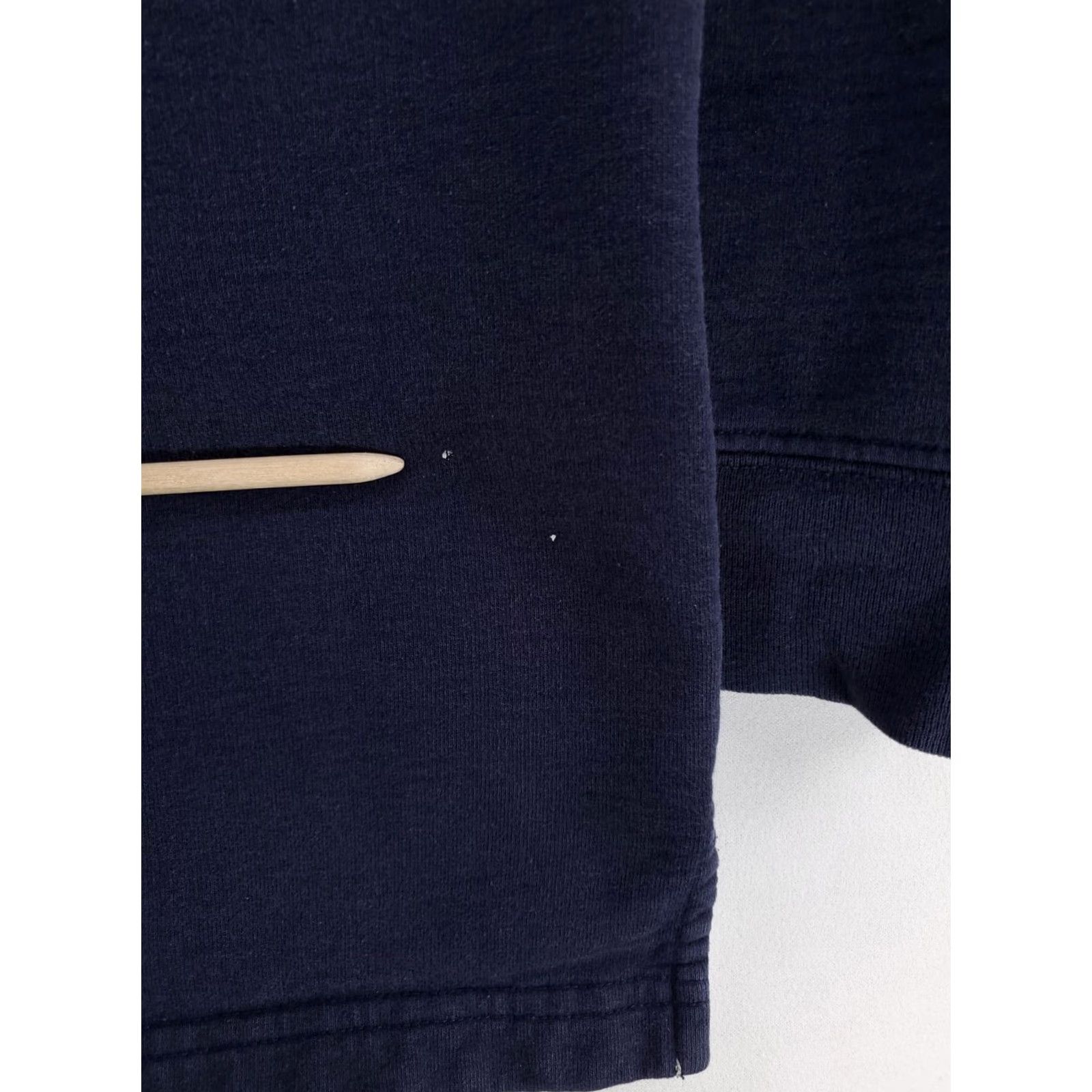 Tommy Hilfiger VINTAGE Tommy Jeans Long Sleeve Sweatshirt Blue Big Center Logo 2XL Mens Y2K Spellout Pullover Size US XXL / EU 58 / 5 - 4 Thumbnail