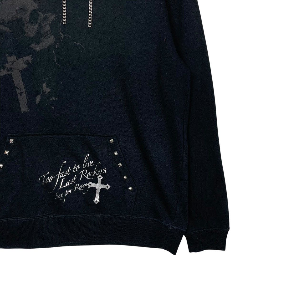 Japanese Brand Vintage Punk Sexpot Revenge Deadly Follow Pullover Hoodie Size US M / EU 48-50 / 2 - 4 Thumbnail