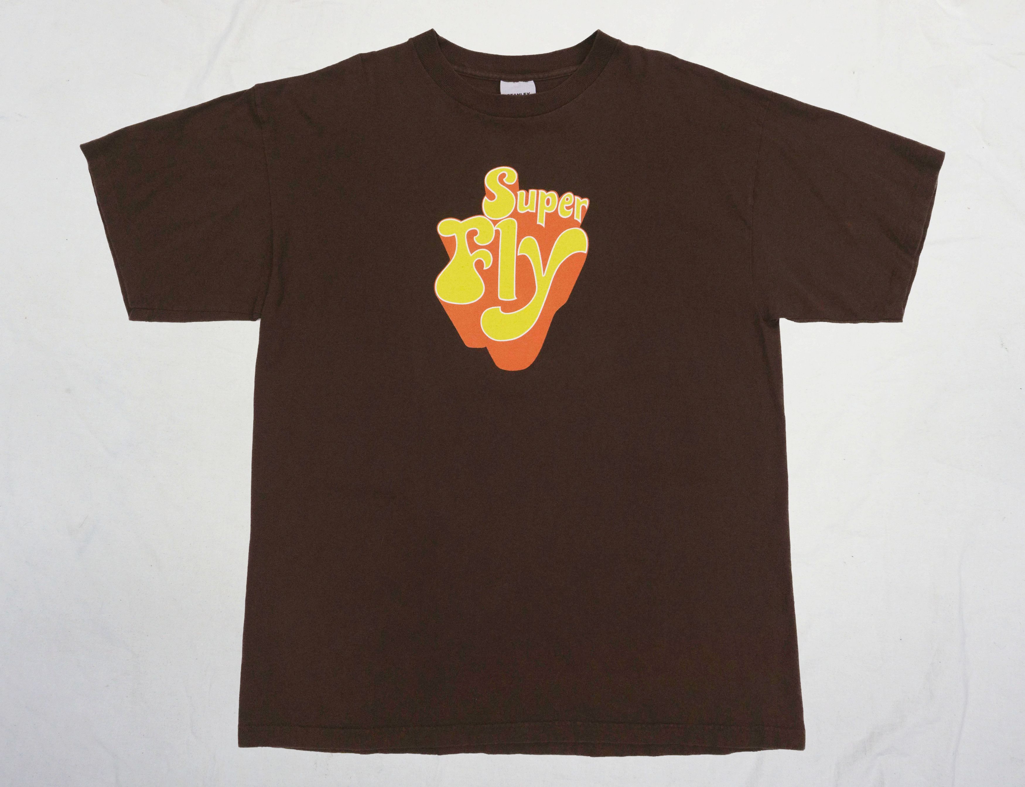 Vintage 90's Super Fly T-Shirts Made in USA Stanley Desantis Size US XL / EU 56 / 4 - 1 Thumbnail