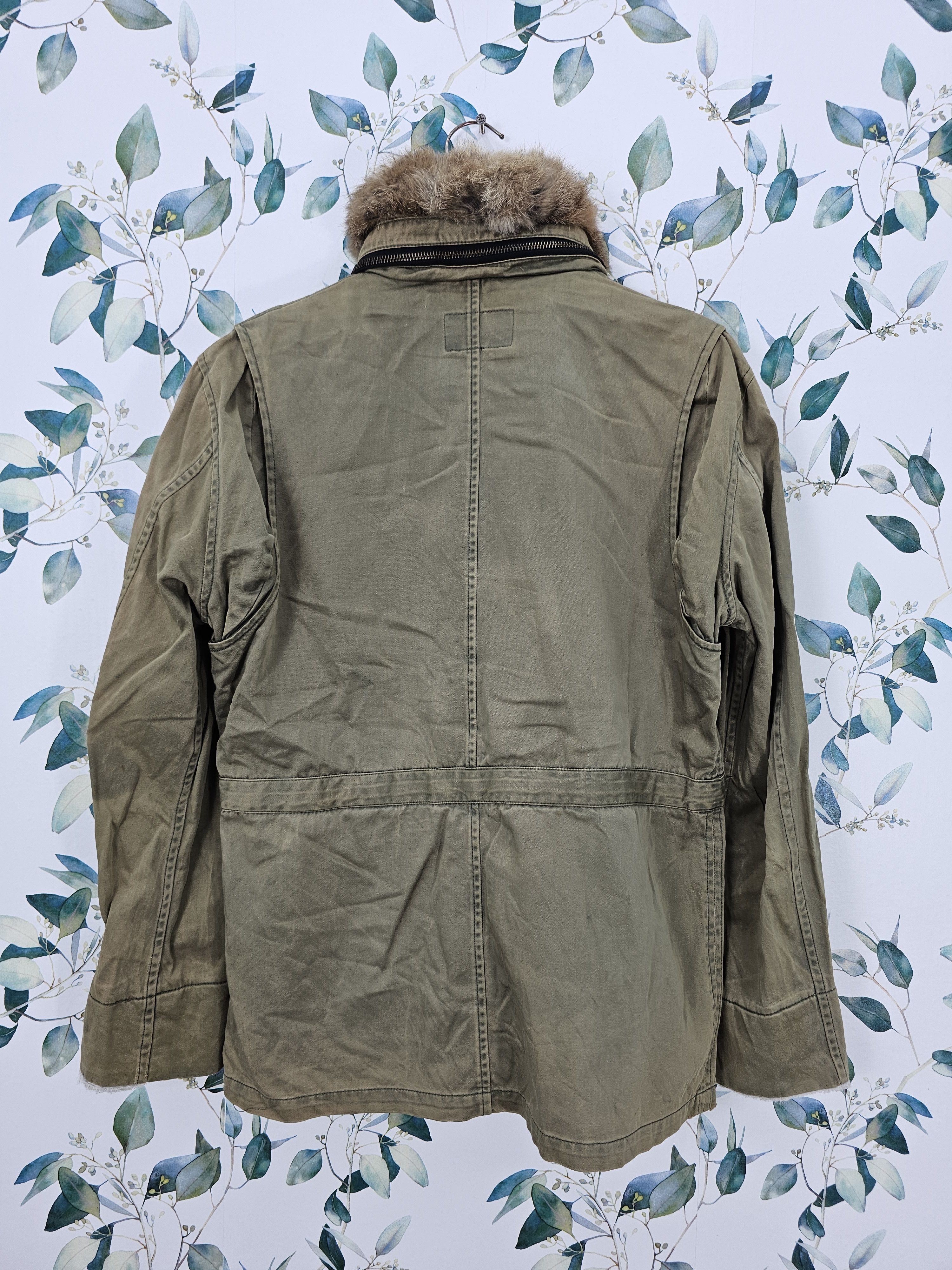 PPFM PPFM Punk Bondage Military Faded Parka Jacket J0131 Size US L / EU 52-54 / 3 - 2 Thumbnail