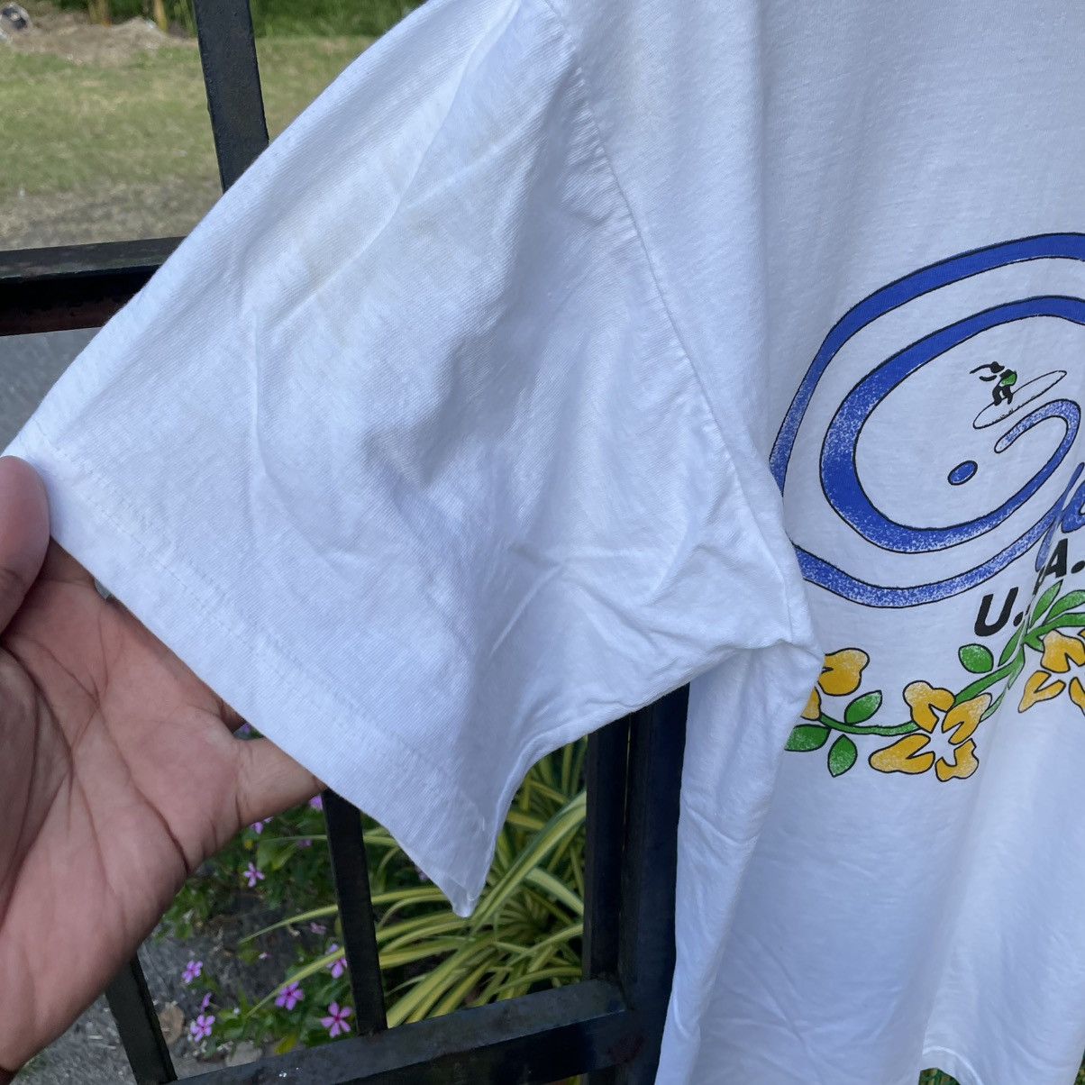 Other 🔥Vintage 90s GUAM USA Big Surf Logo Surf Skate Tee Size US L / EU 52-54 / 3 - 5 Thumbnail