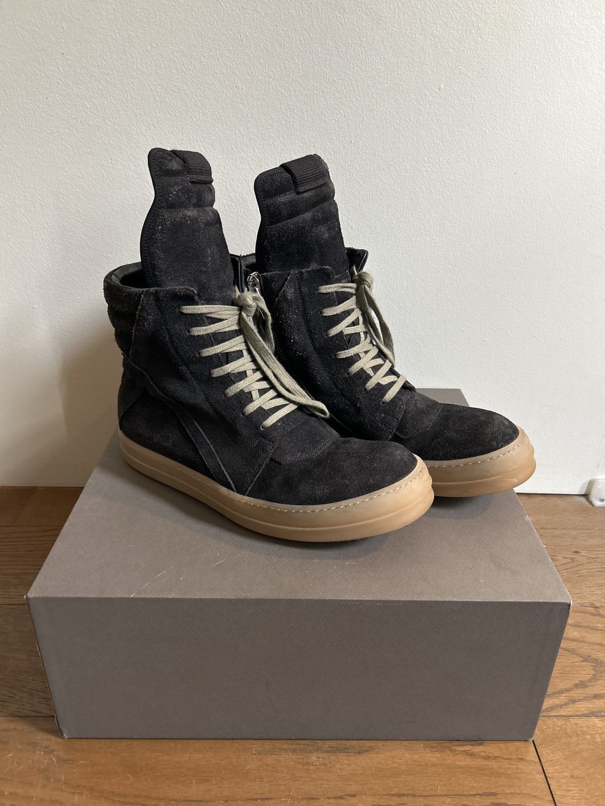 Rick Owens Geobasket | Grailed