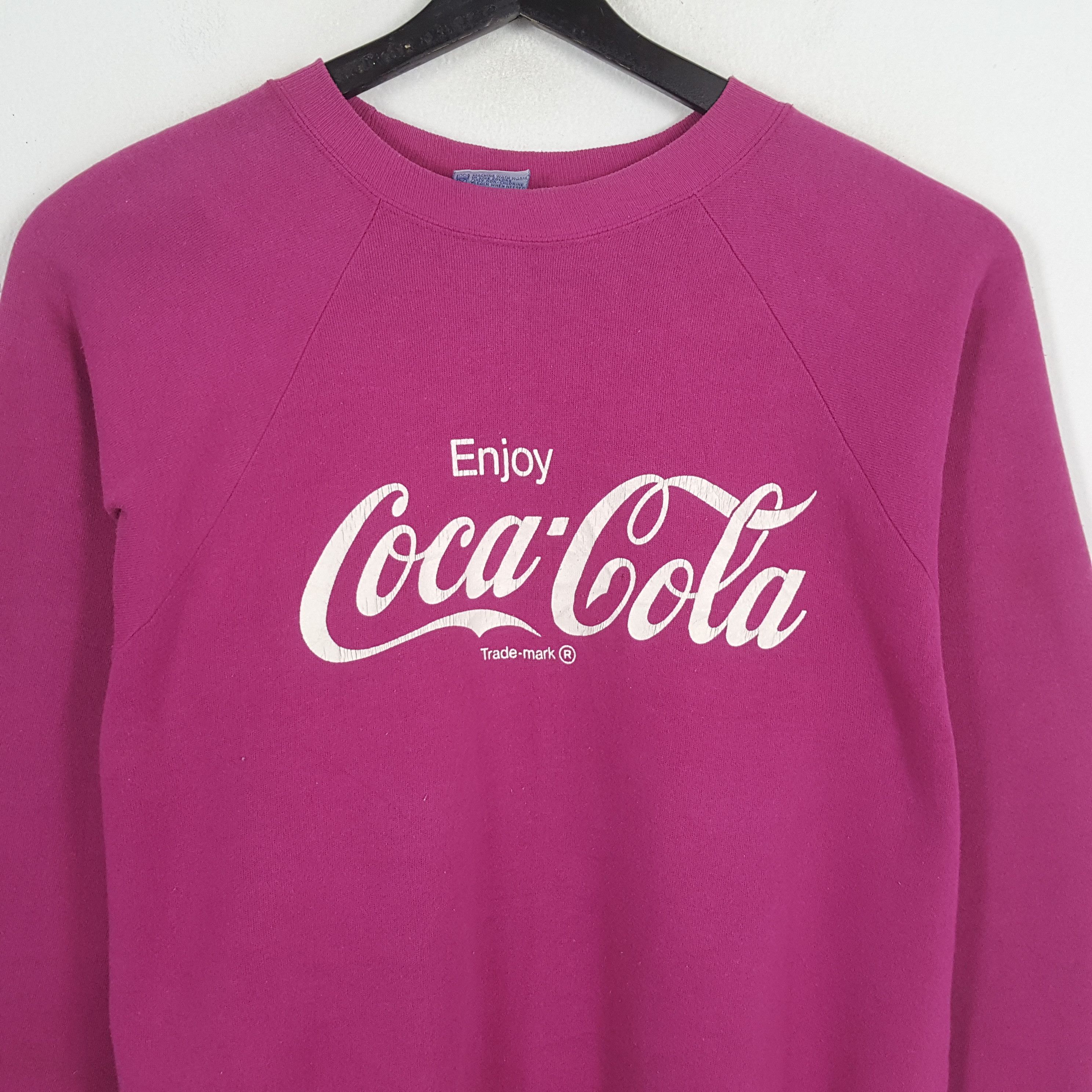 Coca Cola × Vintage COCA COLA Promo Style Vintage Sweatshirt Size US L / EU 52-54 / 3 - 2 Thumbnail