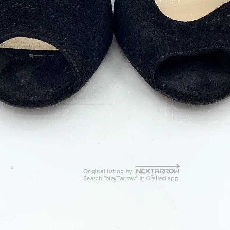 Other Dior Black suede fish mouth thin heels Size US 8 / IT 38 - 8 Thumbnail