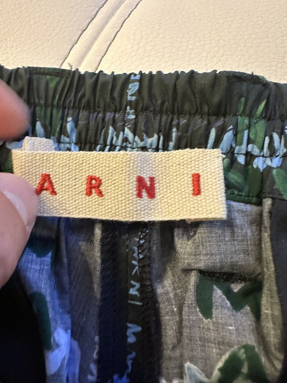 Marni Marni Logo Printed Wide Short Size US 34 / EU 50 - 5 Thumbnail