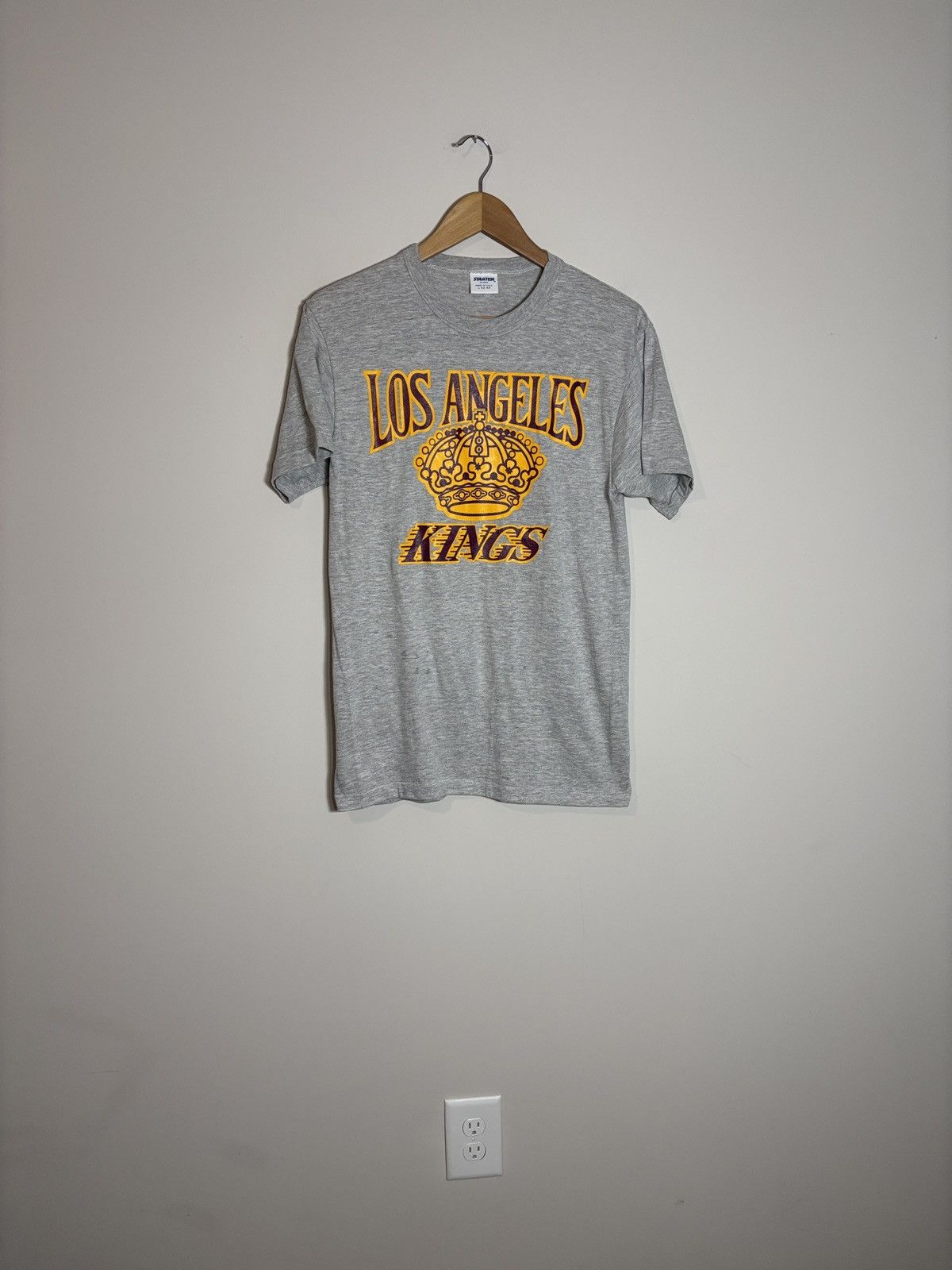 Starter Vintage Starter Los Angeles Kings Shirt Size US L / EU 52-54 / 3 - 1 Thumbnail