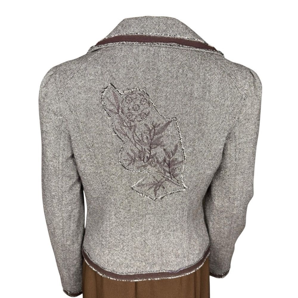 Guess Guess Jeans Tweed Wool Blend Blazer Size S Size S / US 4 / IT 40 - 5 Thumbnail