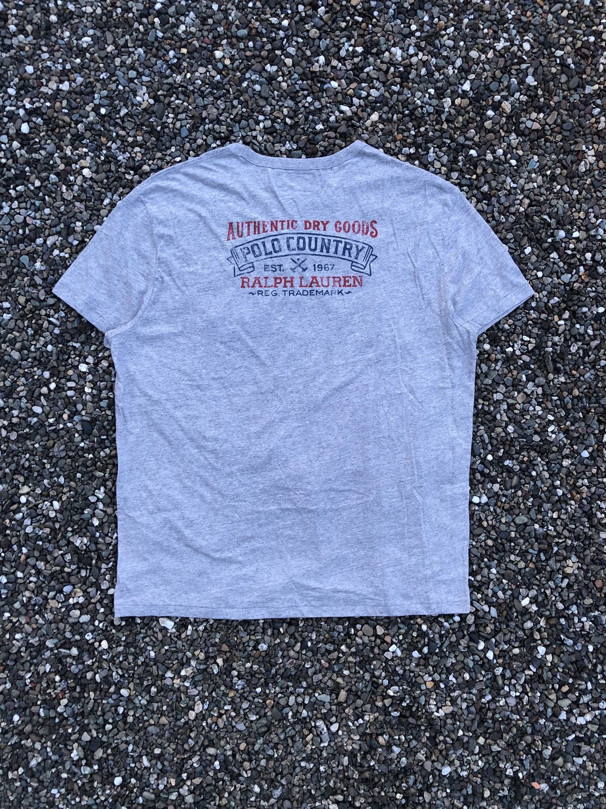 Polo Ralph Lauren Polo Country Ralph Lauren Authentic Dry Goods Pocket T-Shirt Size US XXL / EU 58 / 5 - 7 Thumbnail