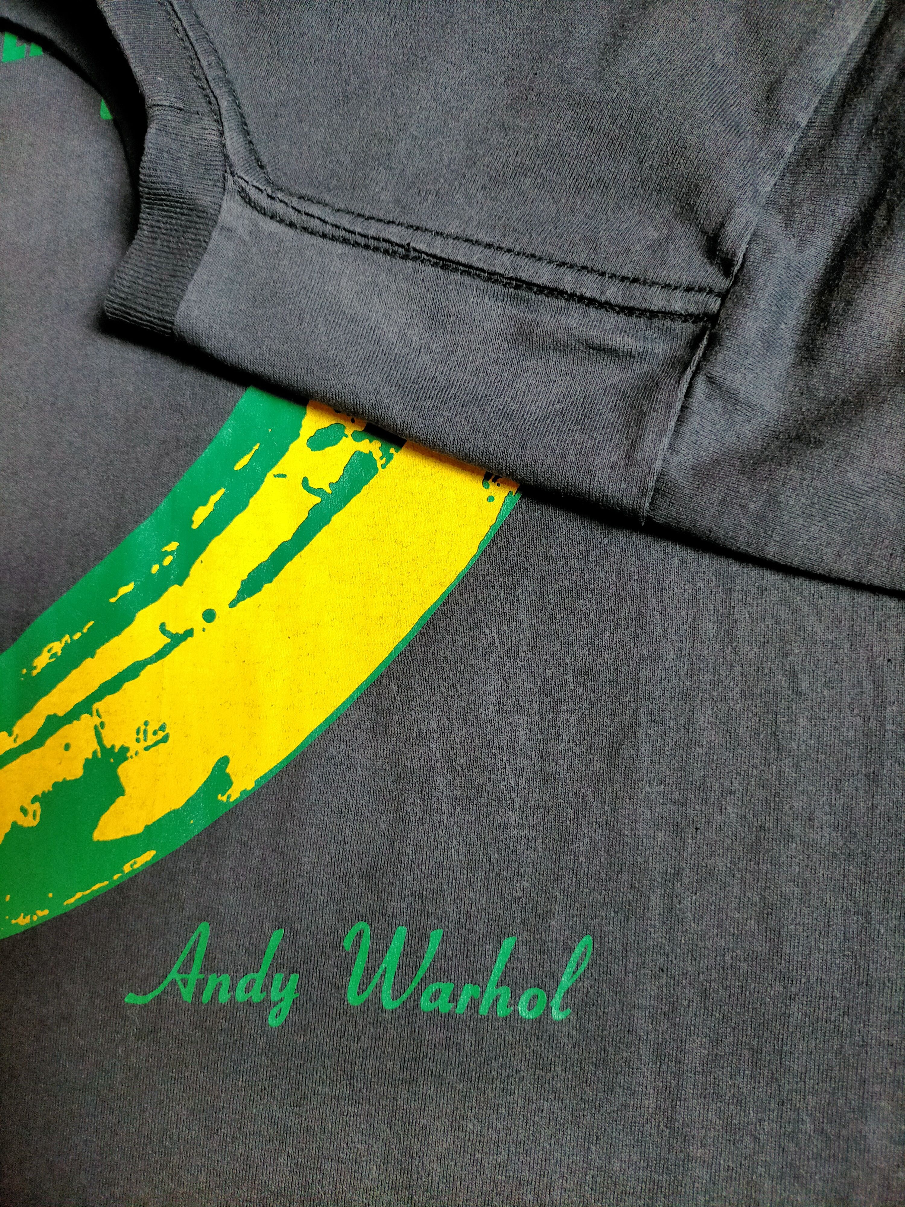 Band Tees × Vintage Vintage 90s The velvet underground & nico Andy warhol Tee Size US M / EU 48-50 / 2 - 14 Thumbnail