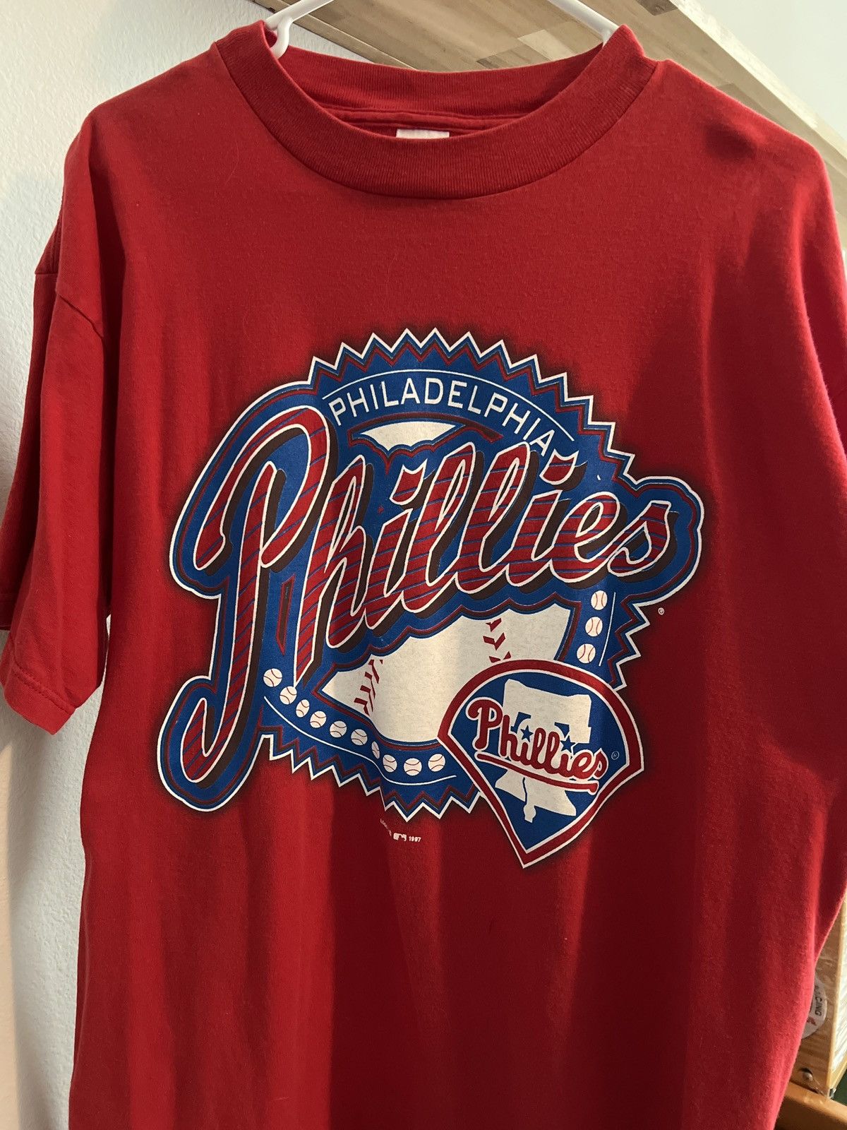 Logo 7 Vintage Phillies T-Shirt Size US XL / EU 56 / 4 - 1 Thumbnail