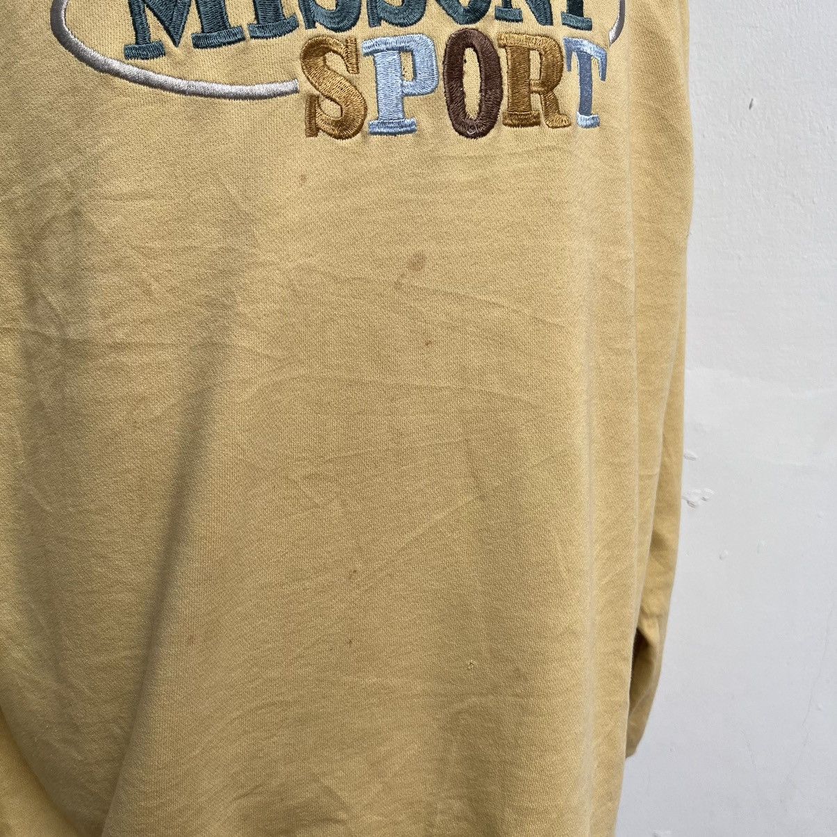 Missoni MIssoni Sport Sweatshirt Big Logo Size US XL / EU 56 / 4 - 6 Thumbnail