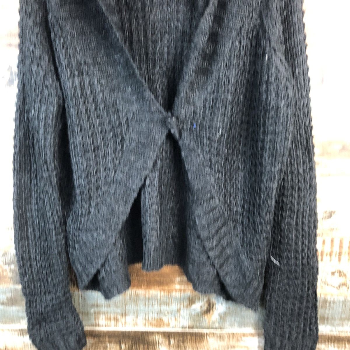 Homespun Knitwear DL Anna Luna japan Black Cardigan Knitwear #C528 Size M / US 6-8 / IT 42-44 - 5 Thumbnail