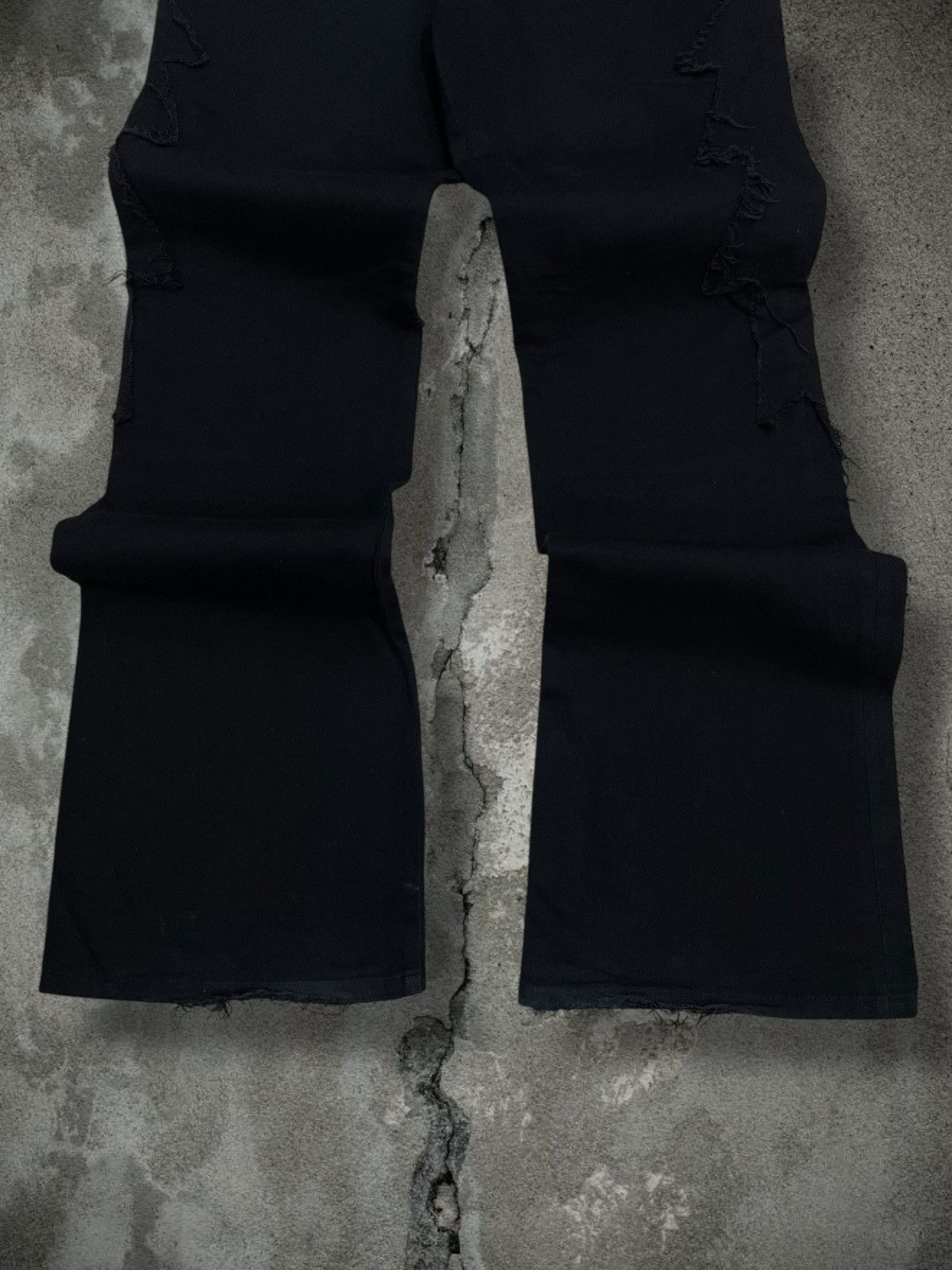 Japanese Brand Vintage 1990s Japan Designer Amore Pure Distressed Denim Size US 27 - 10 Thumbnail