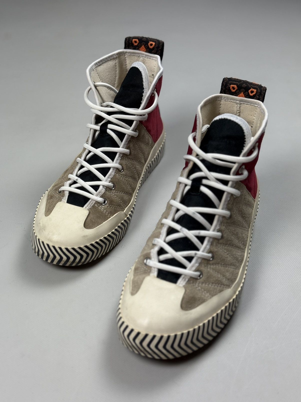 Acne Studios Acne Studios FW17 Connor High Top Sneakers Shoes Size 44 Size US 10 / EU 43 - 20 Thumbnail