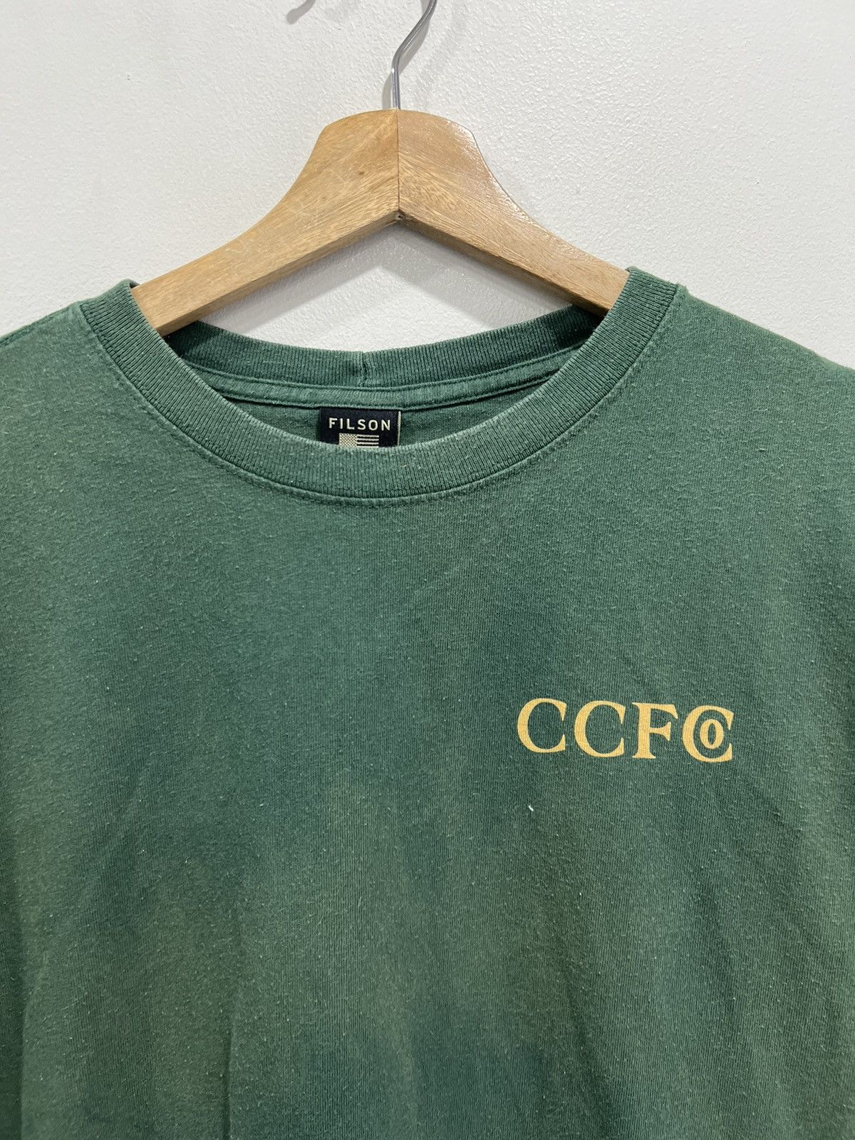 Filson CC Filson Tee Shirt Forest Green Faded jacket Size US M / EU 48-50 / 2 - 4 Thumbnail