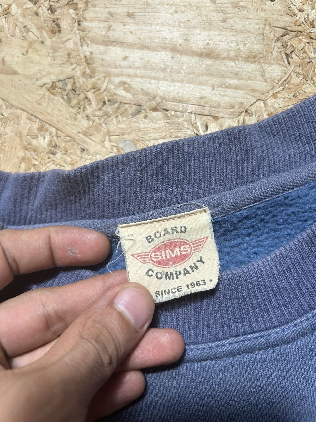 Vintage Rare Vintage Sims Skateboards Sweatshirt Size US L / EU 52-54 / 3 - 7 Thumbnail