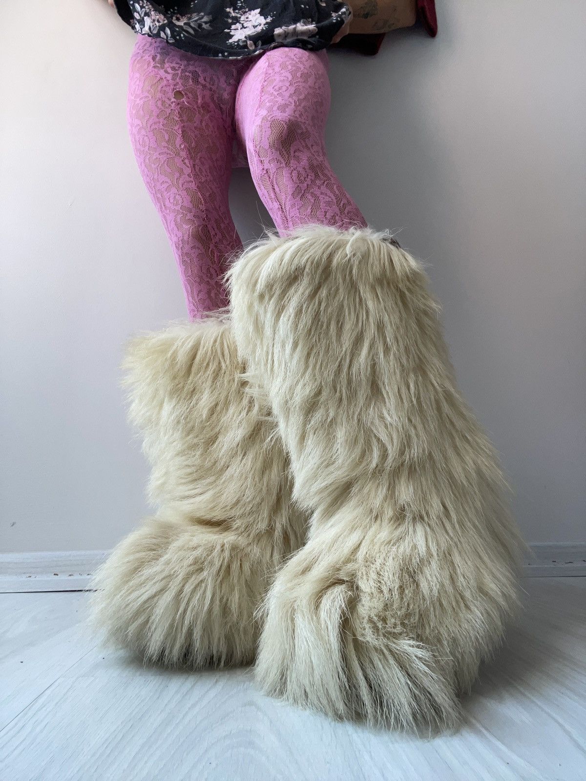 Vintage y2k Italian yeti boots Size US 8.5 / IT 38.5 - 3 Thumbnail