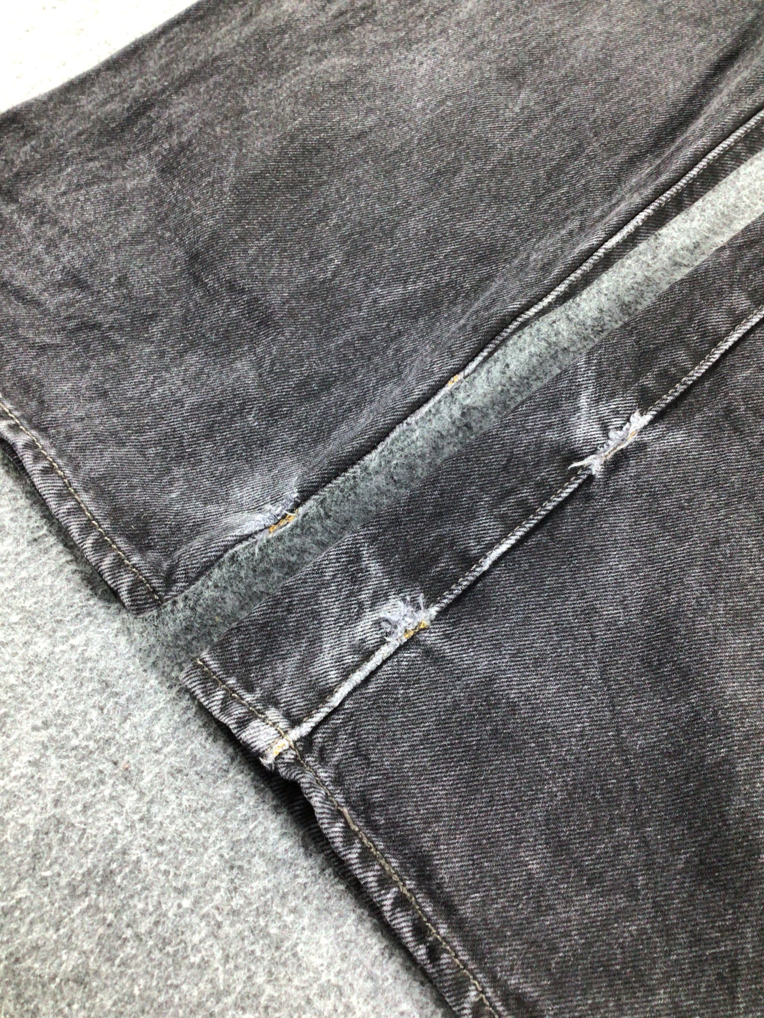 Levi's × Vintage Levis 501 Jeans Faded Black Denim -J347 Size US 36 / EU 52 - 6 Thumbnail