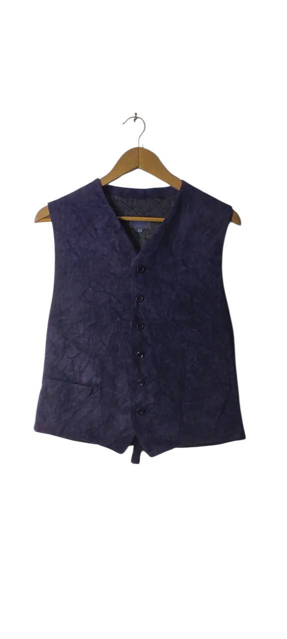 Kenzo KENZO CUDROY SLEEVELES VEST JACKET Size US S / EU 44-46 / 1 - 1 Thumbnail