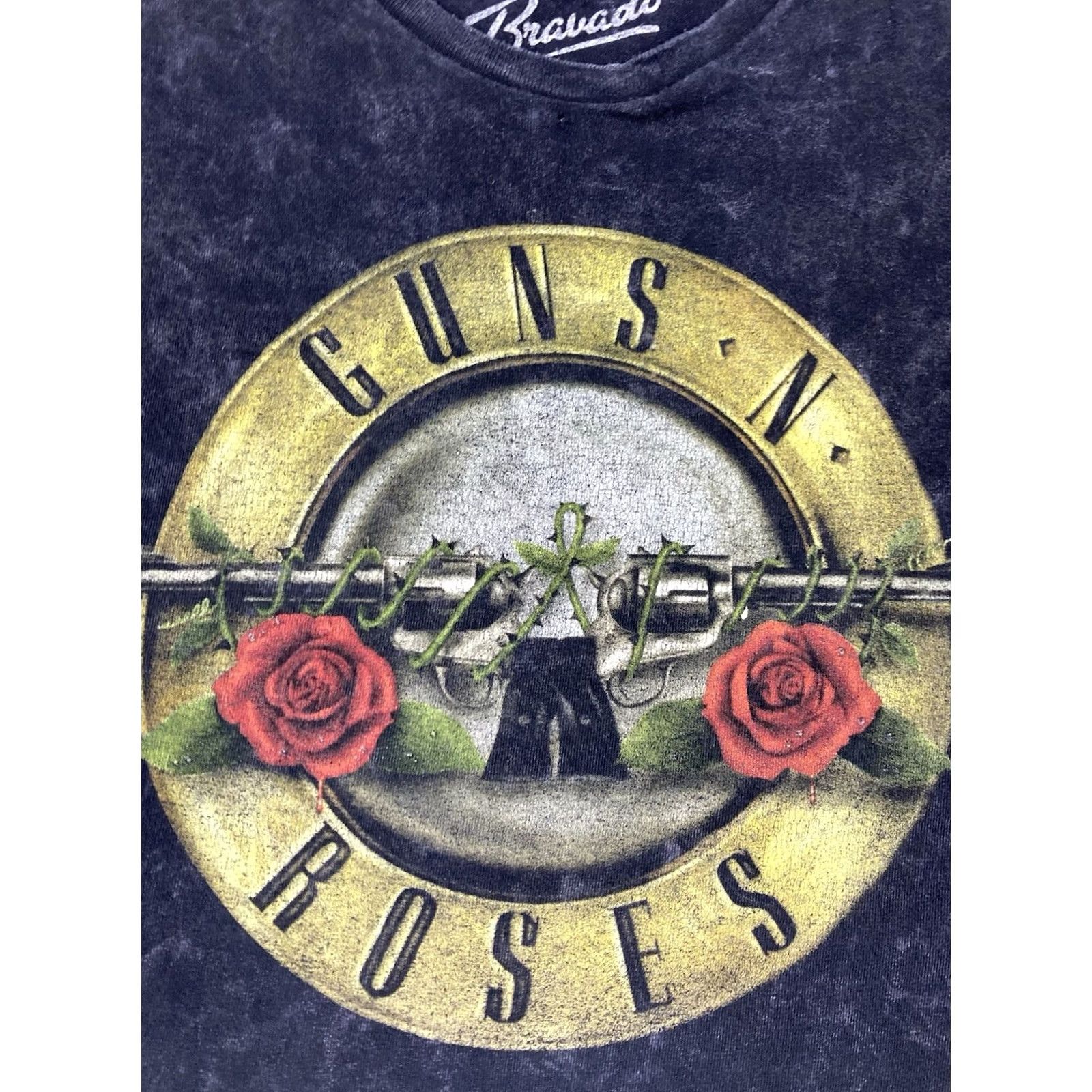 Bravado Guns N Roses Logo Graphic T-shirt Men Large Oversized Black Wash Music Shirt Size US L / EU 52-54 / 3 - 2 Thumbnail