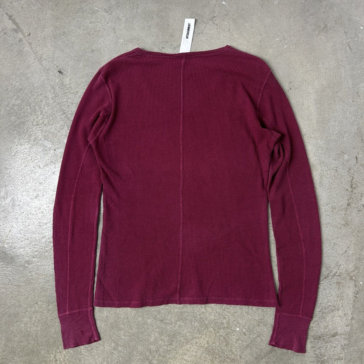 Attachment × Japanese Brand × Kazuyuki Kumagai Attachment Kazuyuki Kumagai Attachment - Waffle Top Size M / US 6-8 / IT 42-44 - 13 Thumbnail