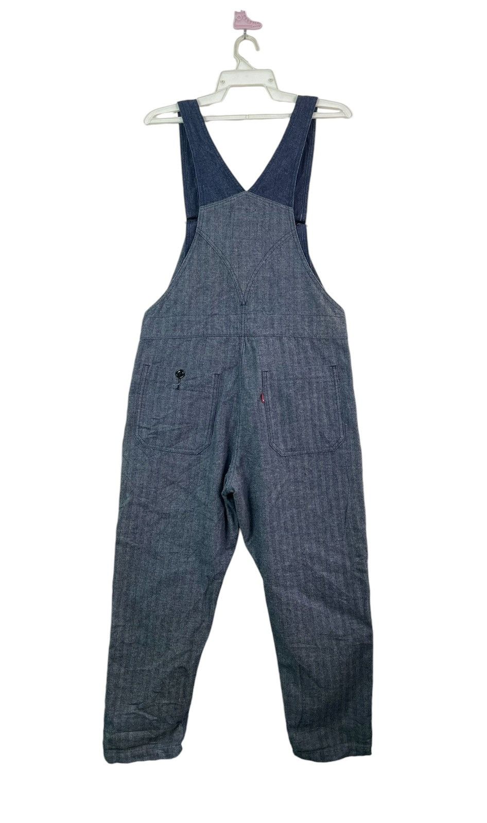 Japanese Brand Vtg 90s RNA japan hbt denim union made overall Size US 32 / EU 48 - 8 Thumbnail