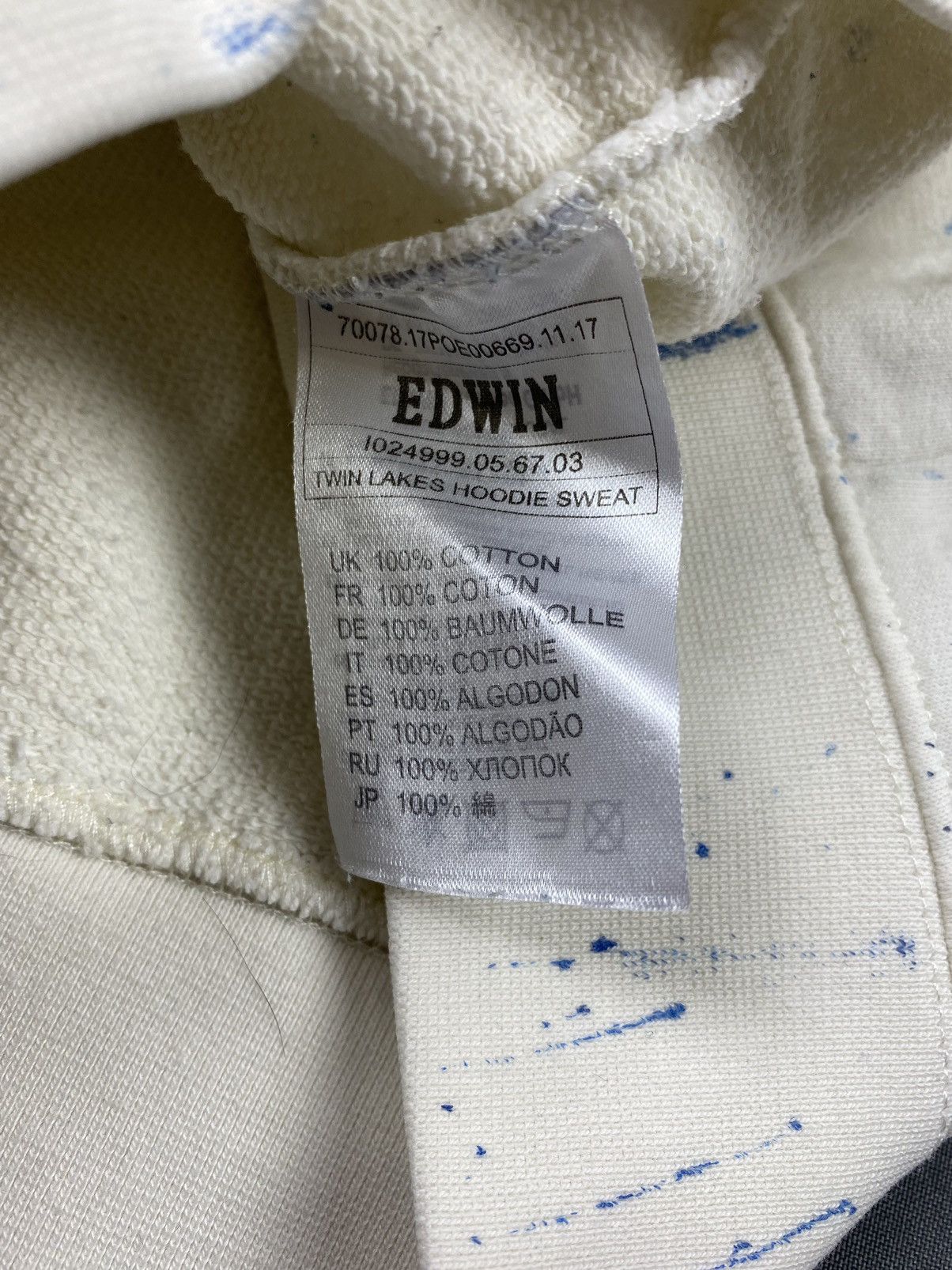 Designer × Edwin Edwin Zach Sebastian Twin Lakes Custom Hoodie Size US M / EU 48-50 / 2 - 12 Thumbnail