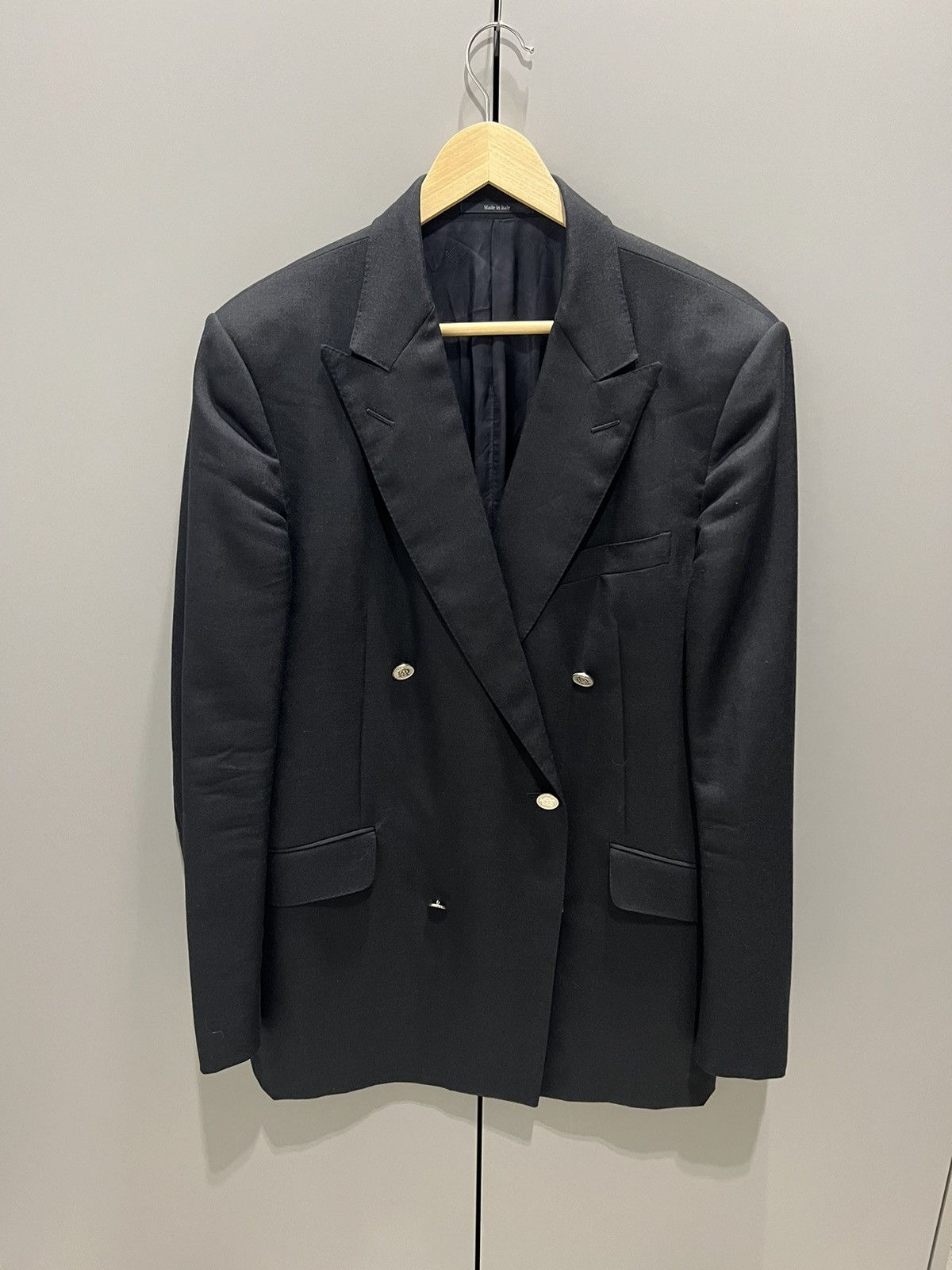 Alfred Dunhill Dunhill Double Breasted Mohair Blazer 54R Made in Italy 5k$ Size 54R - 4 Thumbnail