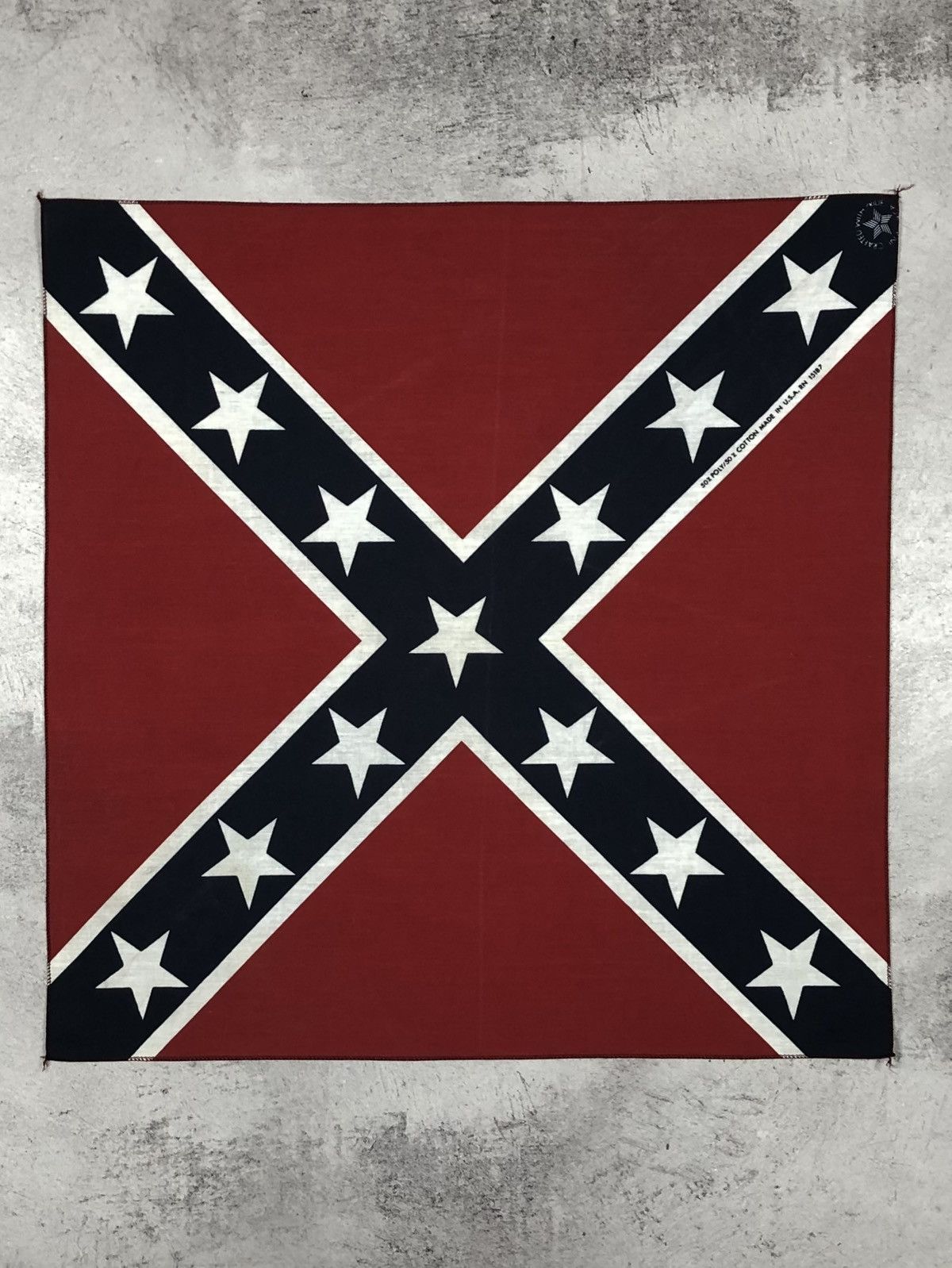 Vintage 90s Confederate Flag Bandana USA Crafted With Pride Size ONE SIZE - 1 Thumbnail