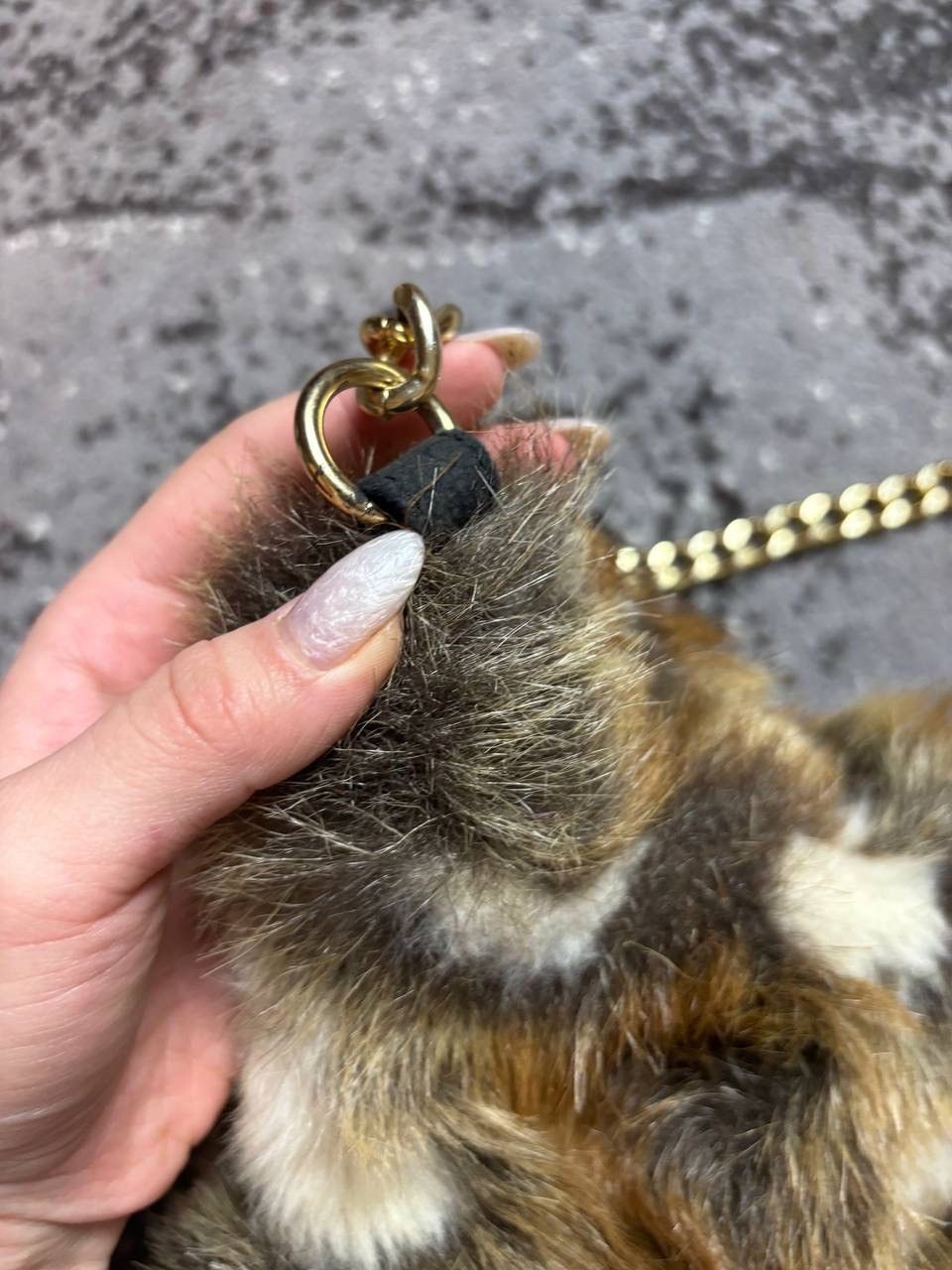 Vintage Vintage Y2K Fur Faux Avantgarde Opium Bag Carti Style Size ONE SIZE - 5 Thumbnail
